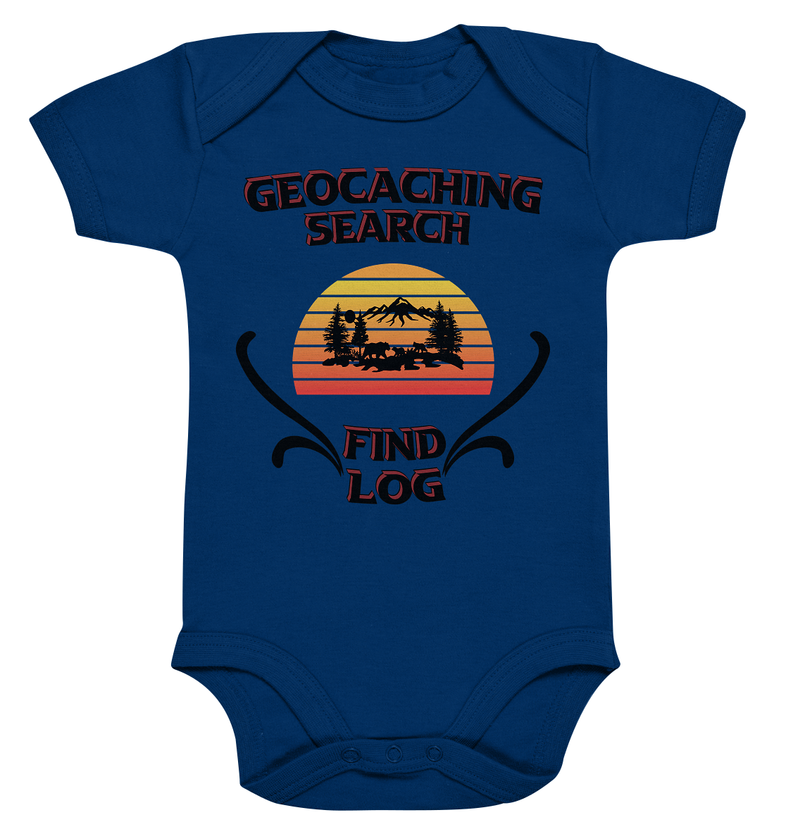 Geocaching, Suchen, Finden und Log, Geocaches - Organic Baby Bodysuite