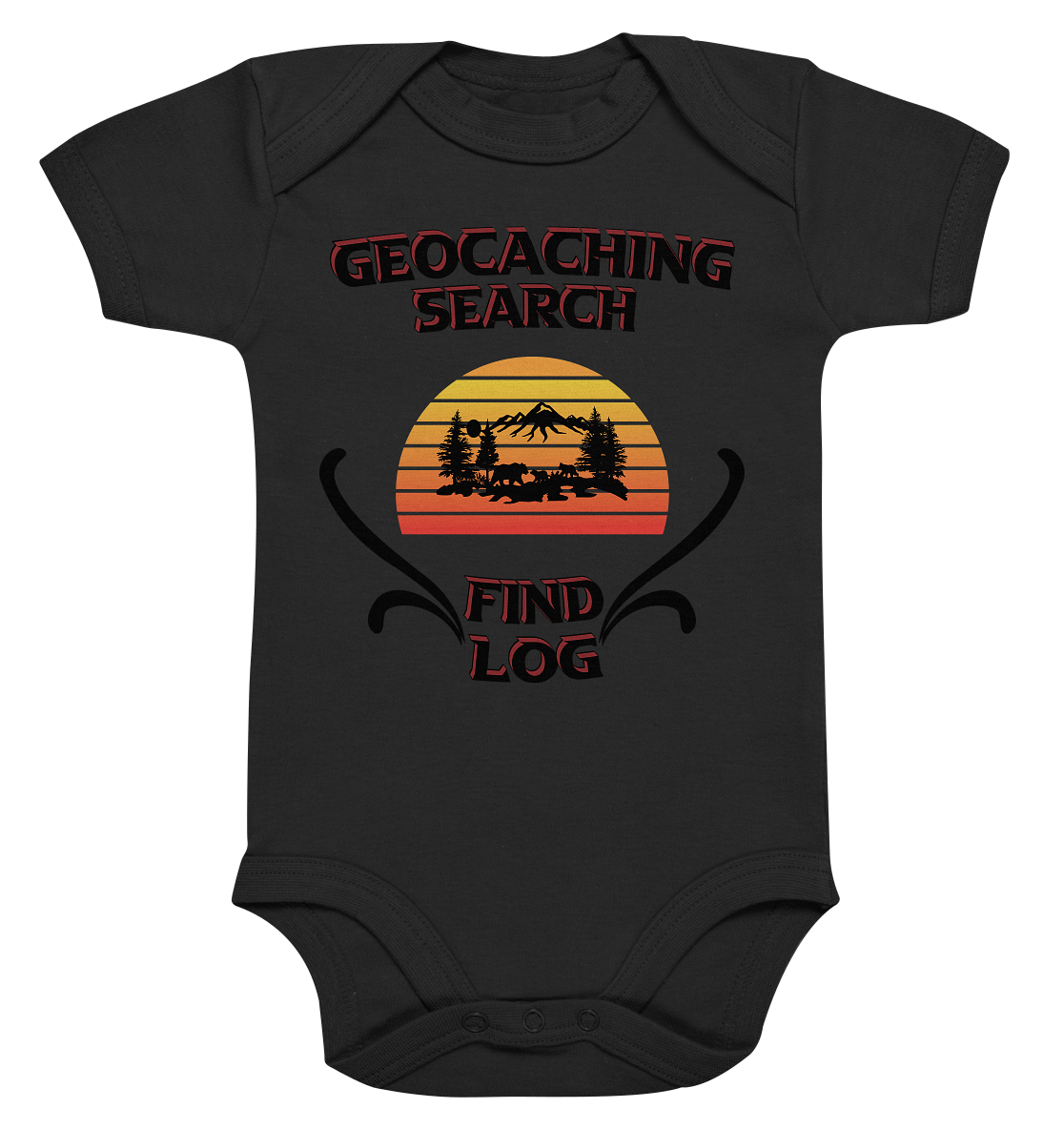 Geocaching, Suchen, Finden und Log, Geocaches - Organic Baby Bodysuite