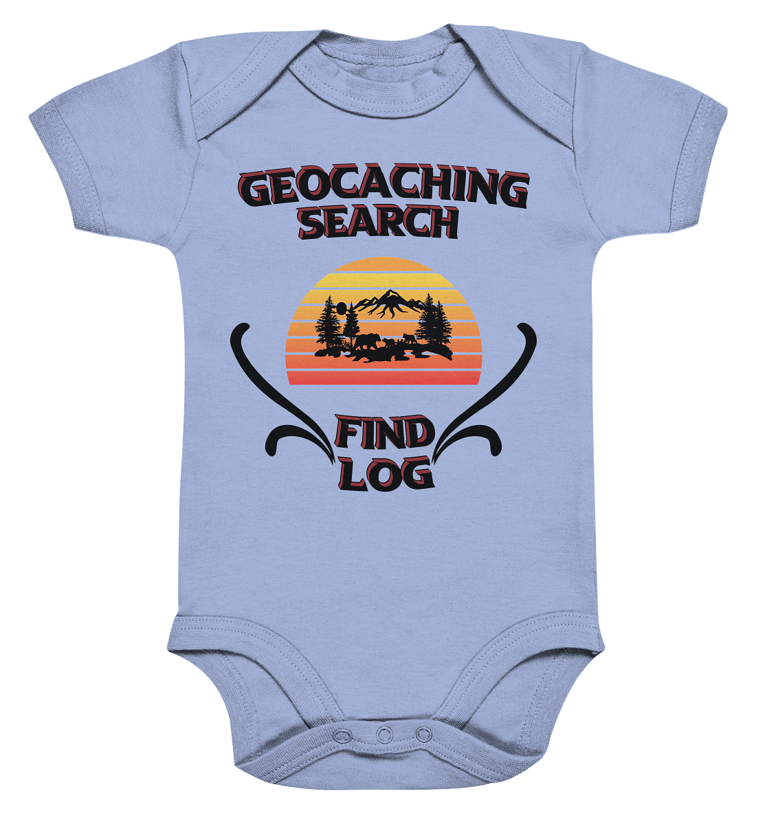 Geocaching, Suchen, Finden und Log, Geocaches - Organic Baby Bodysuite