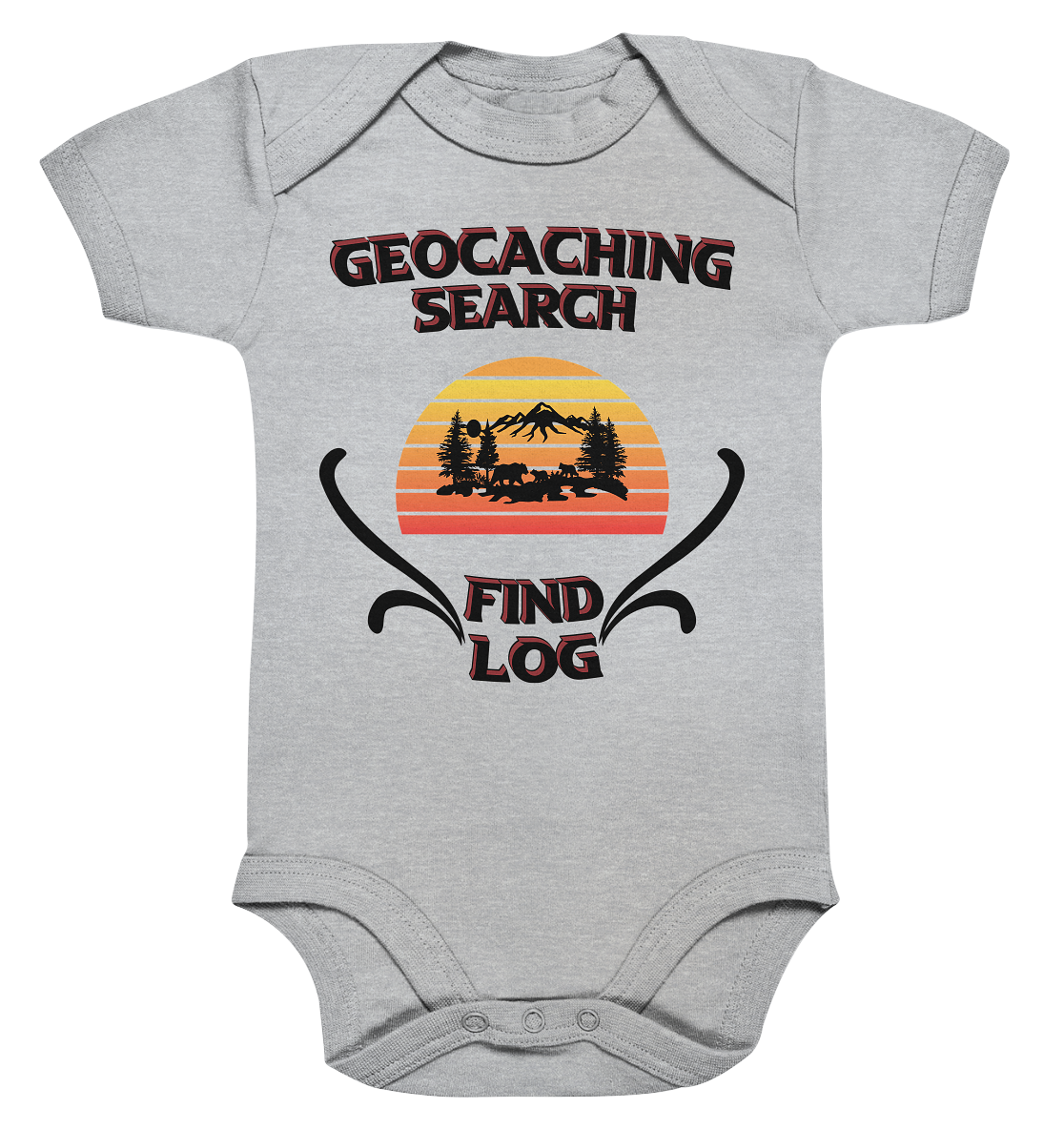 Geocaching, Suchen, Finden und Log, Geocaches - Organic Baby Bodysuite