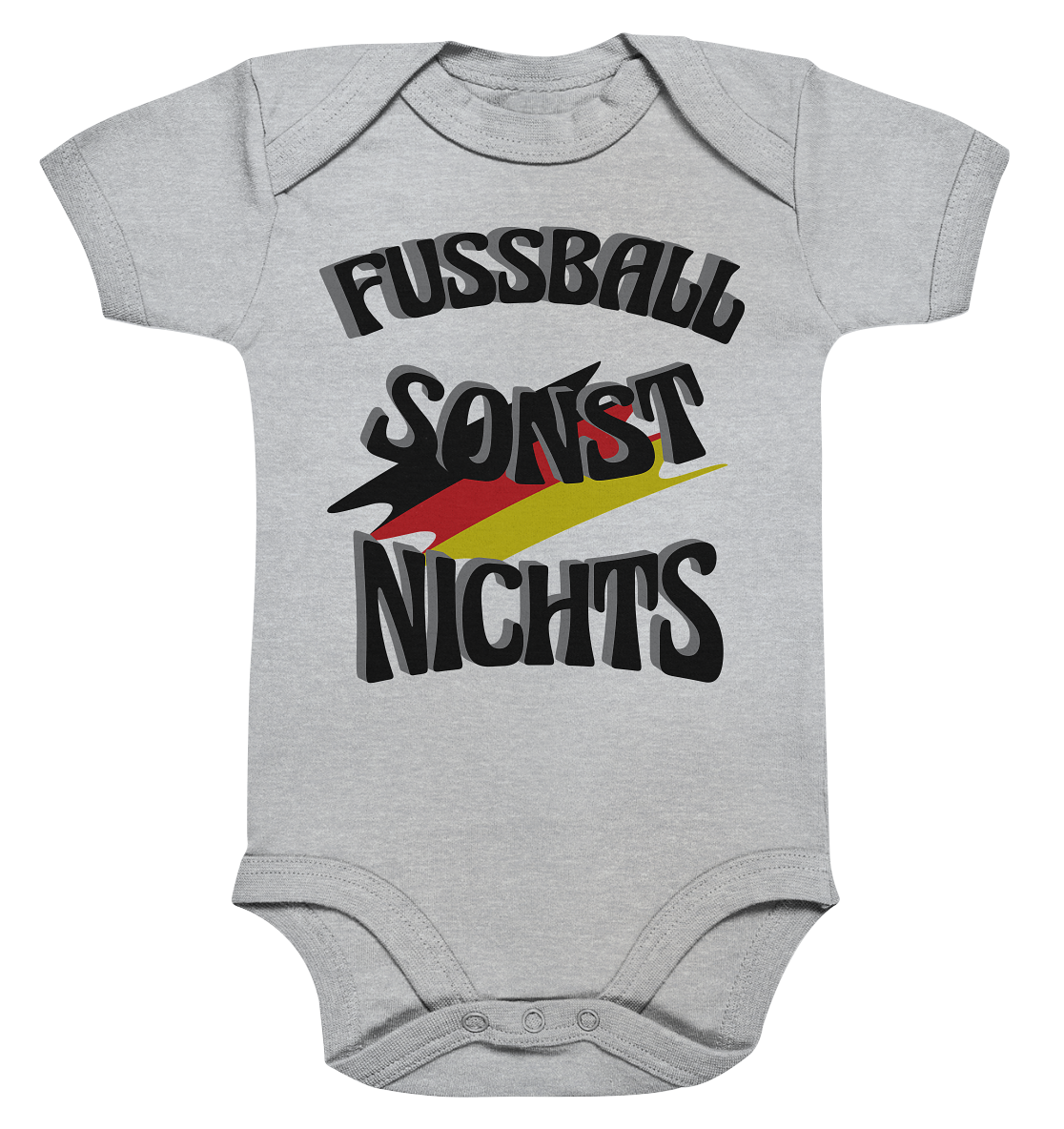 Fussball sonst nichts, Fanclub, Fussballvereine - Organic Baby Bodysuite