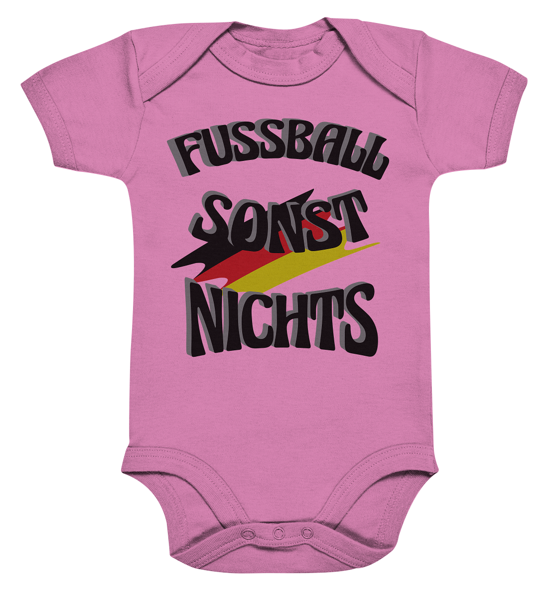 Fussball sonst nichts, Fanclub, Fussballvereine - Organic Baby Bodysuite