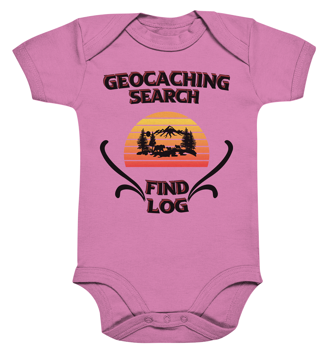 Geocaching, Suchen, Finden und Log, Geocaches - Organic Baby Bodysuite
