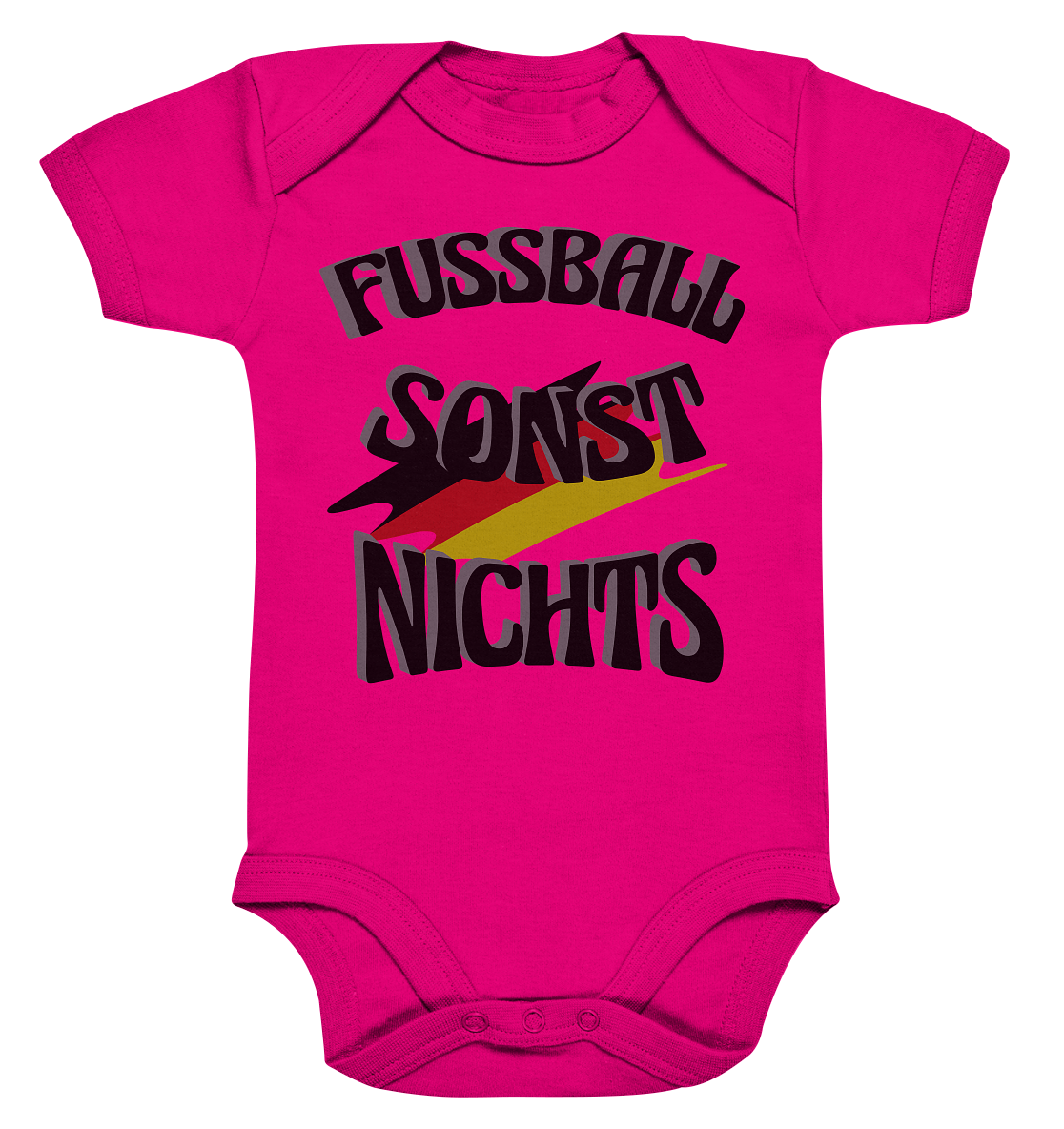 Fussball sonst nichts, Fanclub, Fussballvereine - Organic Baby Bodysuite