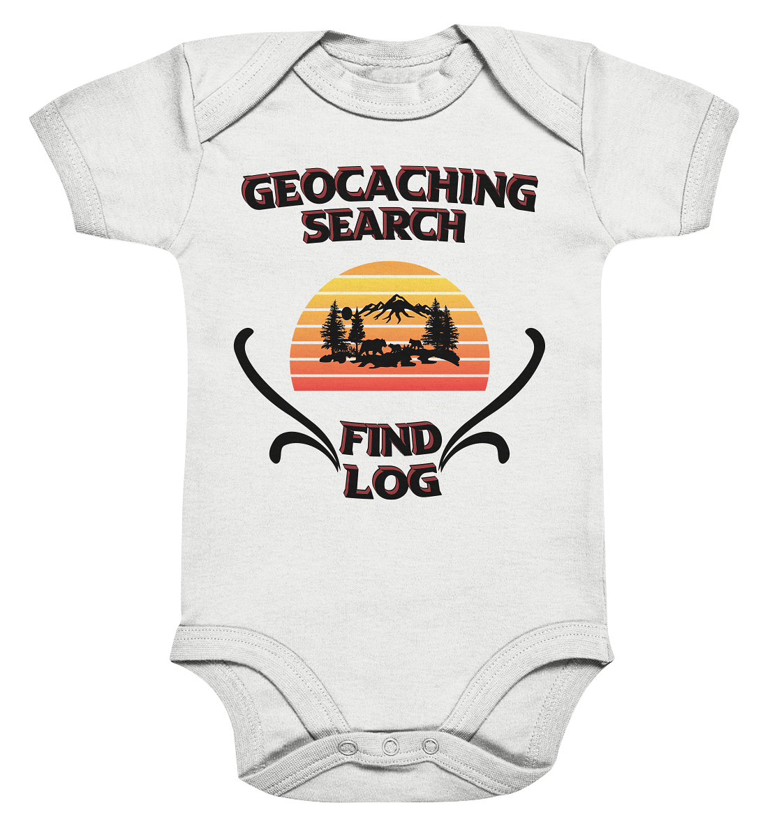 Geocaching, Suchen, Finden und Log, Geocaches - Organic Baby Bodysuite