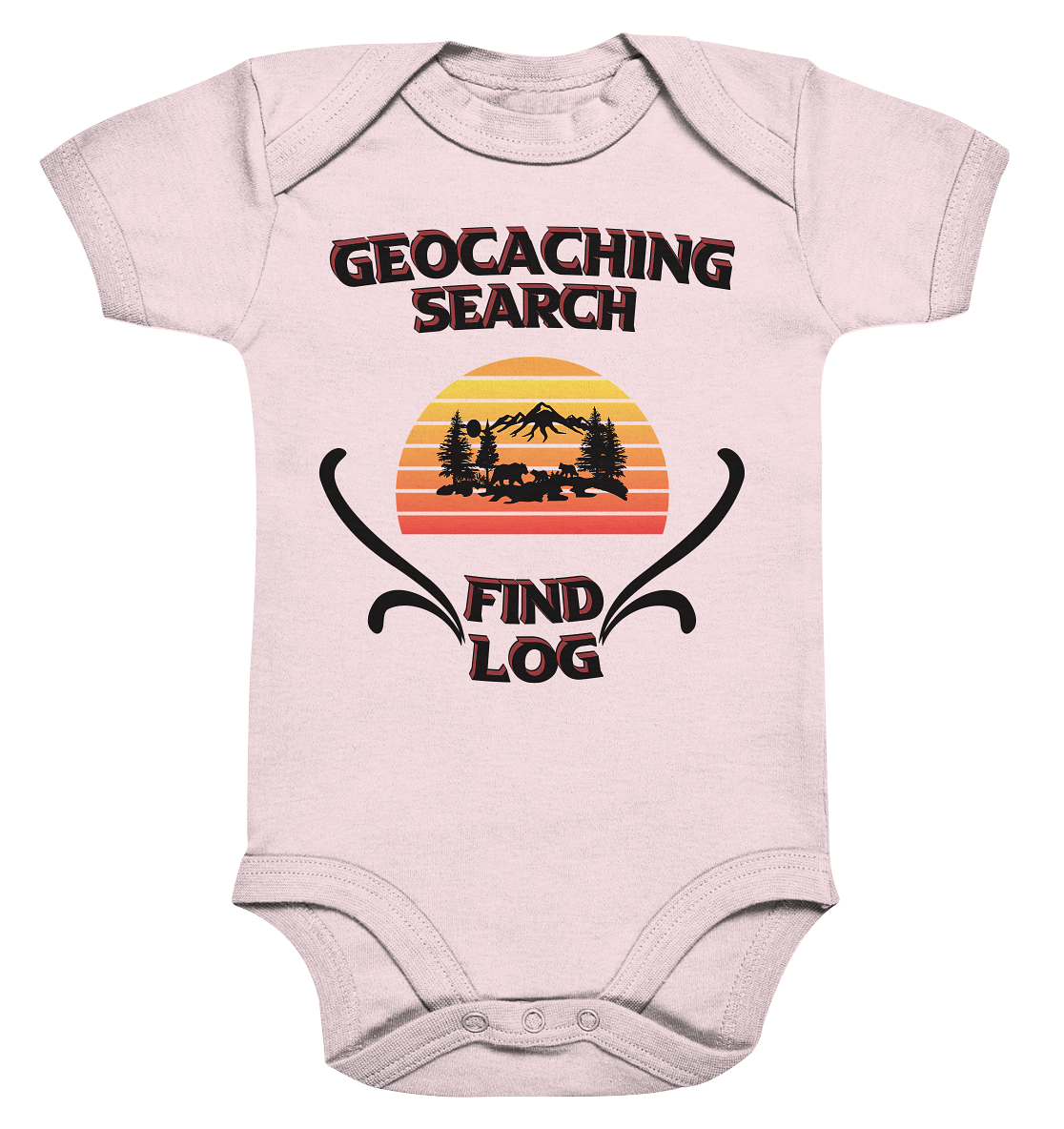 Geocaching, Suchen, Finden und Log, Geocaches - Organic Baby Bodysuite