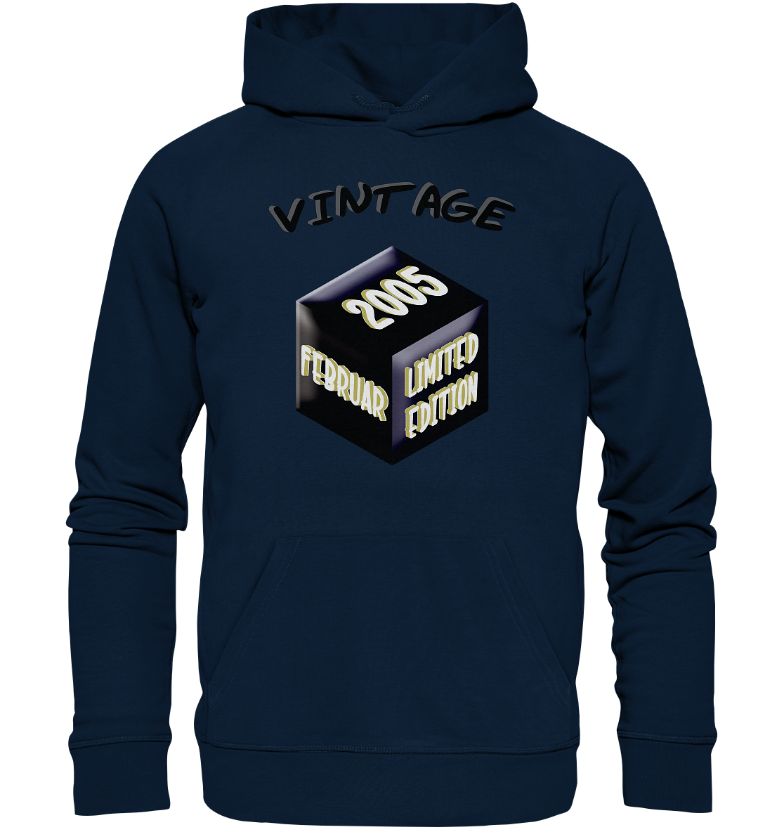 Vintage 2005 FEB Limited Edition, Geschenk zum 18 - Organic Basic Hoodie
