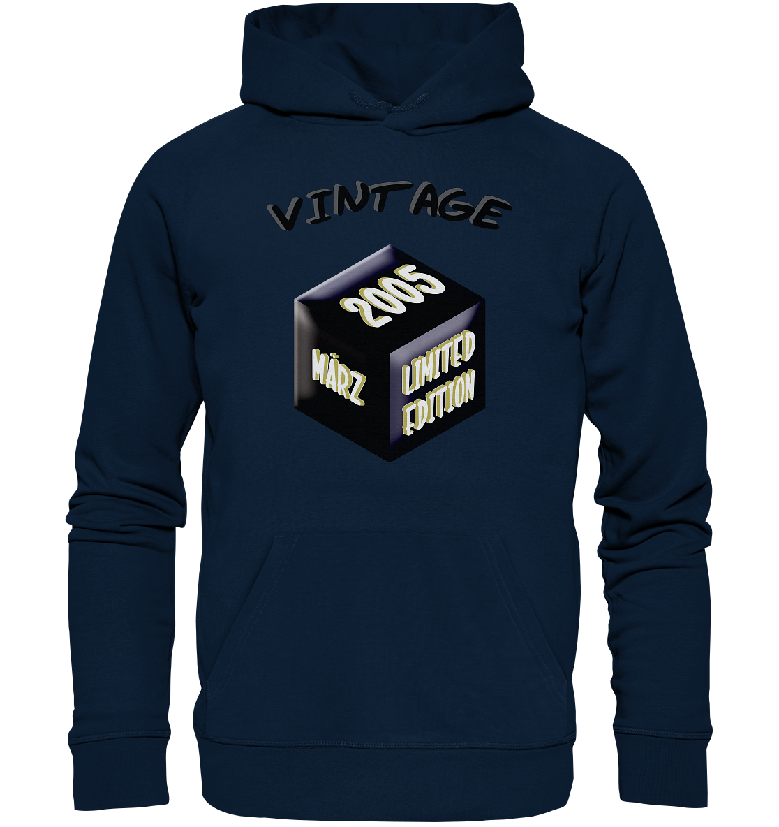 Vintage 2005 MÄRZ Limited Edition, Geschenk zum 18 - Organic Basic Hoodie