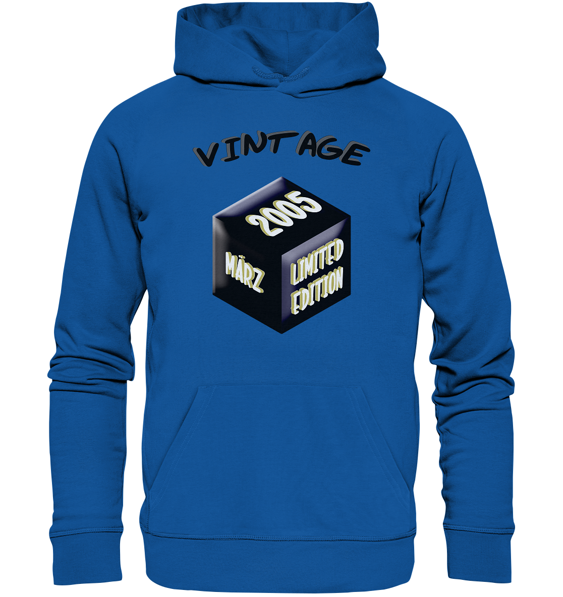 Vintage 2005 MÄRZ Limited Edition, Geschenk zum 18 - Organic Basic Hoodie