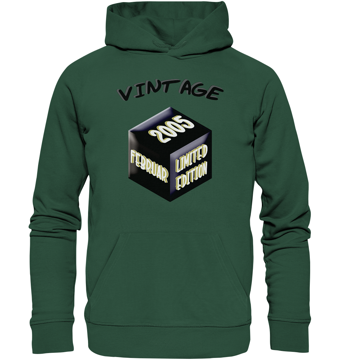 Vintage 2005 FEB Limited Edition, Geschenk zum 18 - Organic Basic Hoodie