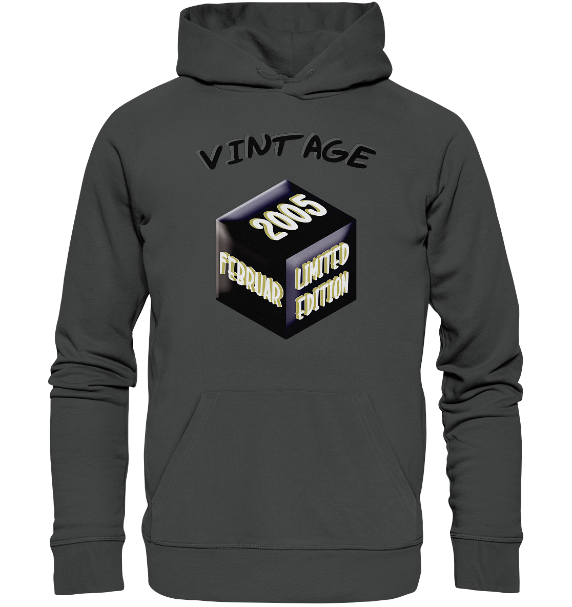 Vintage 2005 FEB Limited Edition, Geschenk zum 18 - Organic Basic Hoodie