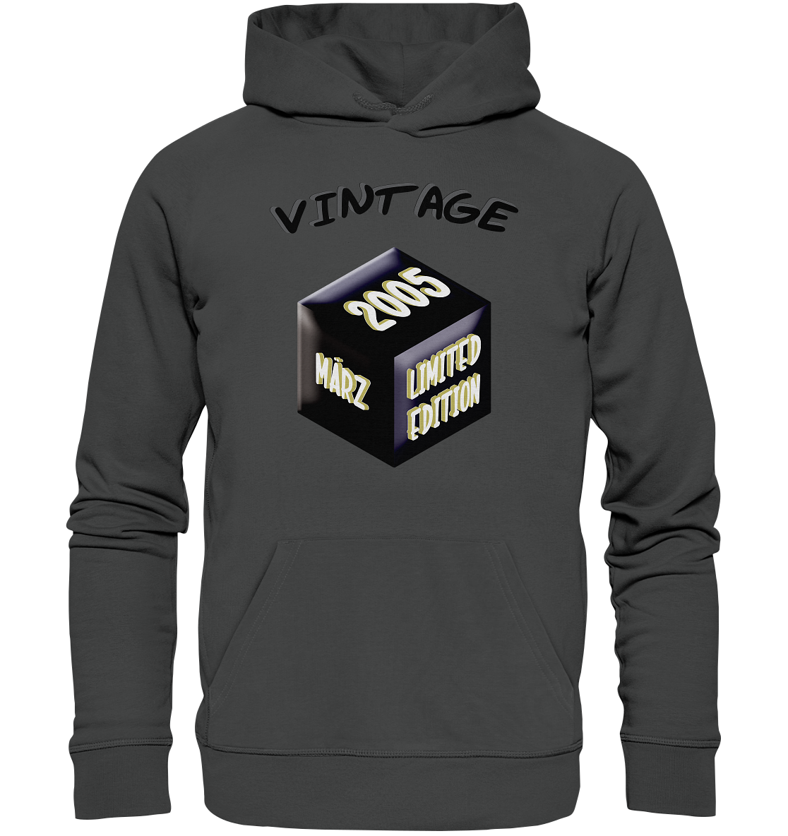 Vintage 2005 MÄRZ Limited Edition, Geschenk zum 18 - Organic Basic Hoodie