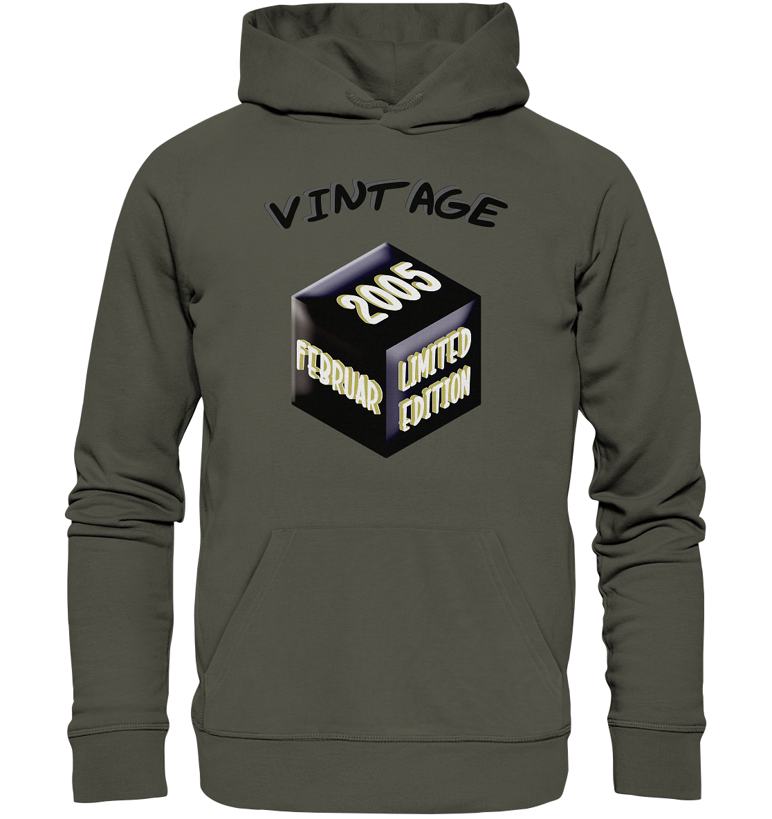 Vintage 2005 FEB Limited Edition, Geschenk zum 18 - Organic Basic Hoodie