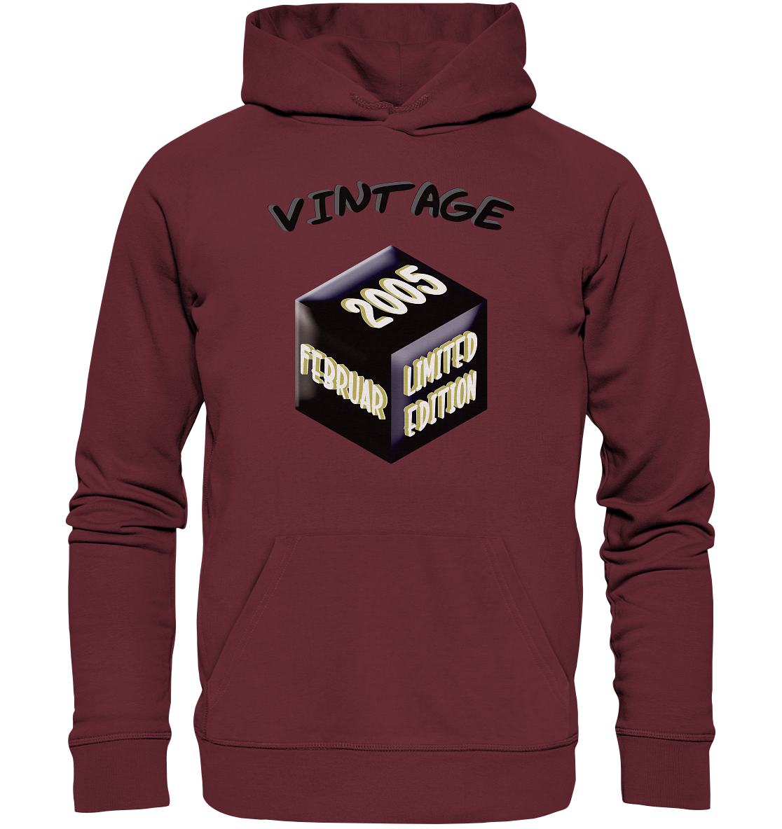 Vintage 2005 FEB Limited Edition, Geschenk zum 18 - Organic Basic Hoodie