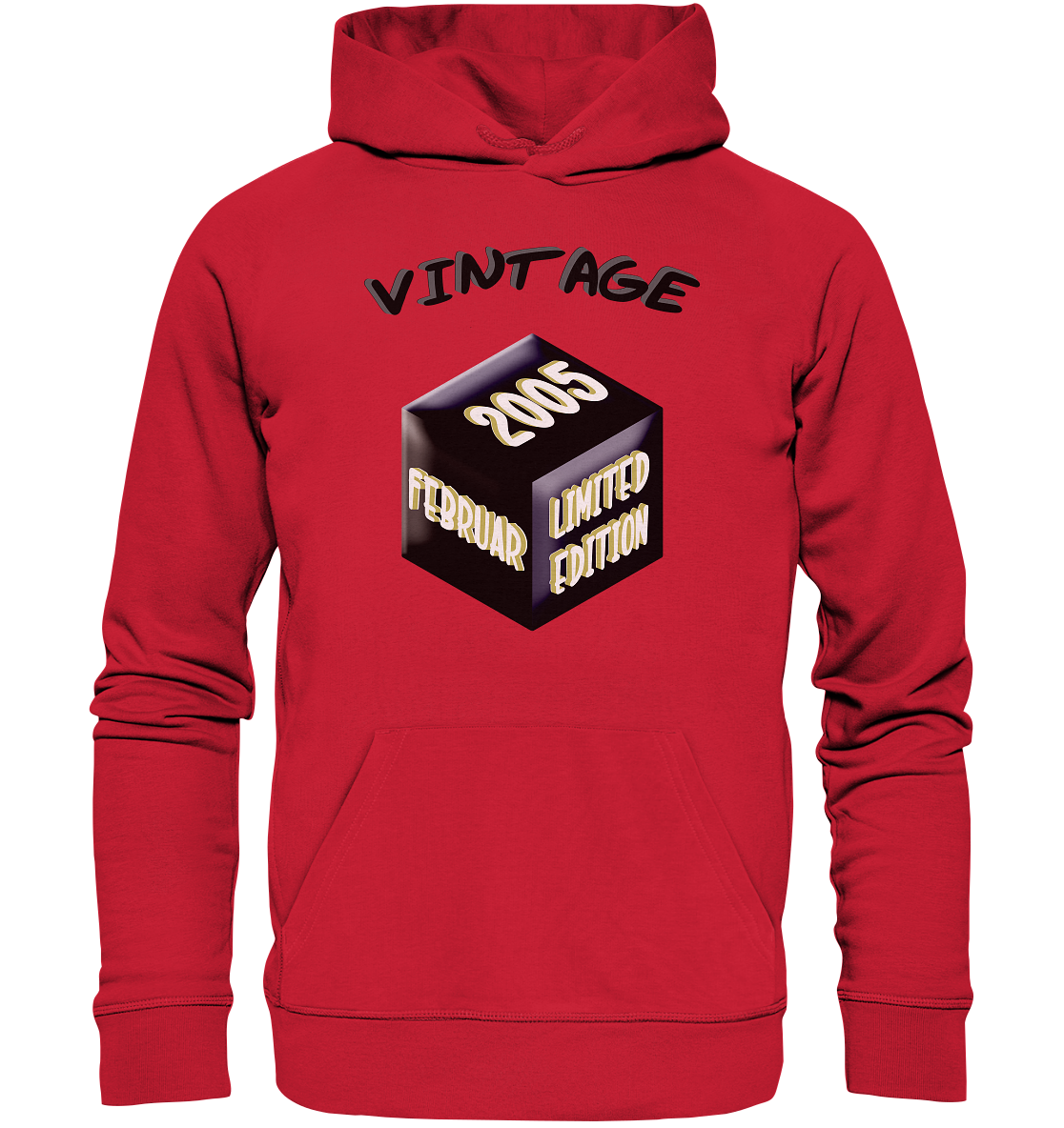 Vintage 2005 FEB Limited Edition, Geschenk zum 18 - Organic Basic Hoodie