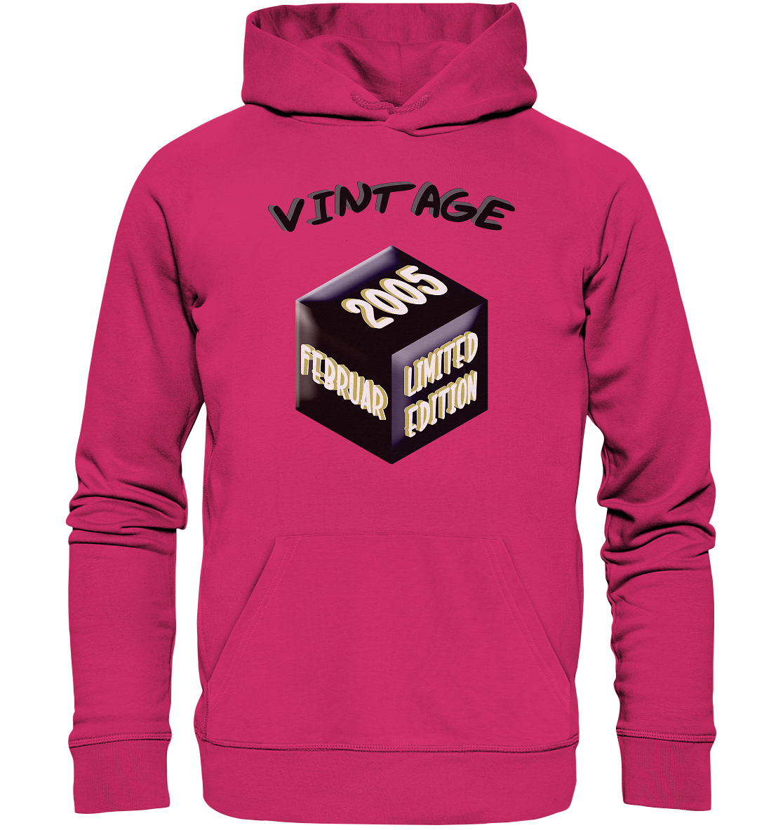 Vintage 2005 FEB Limited Edition, Geschenk zum 18 - Organic Basic Hoodie