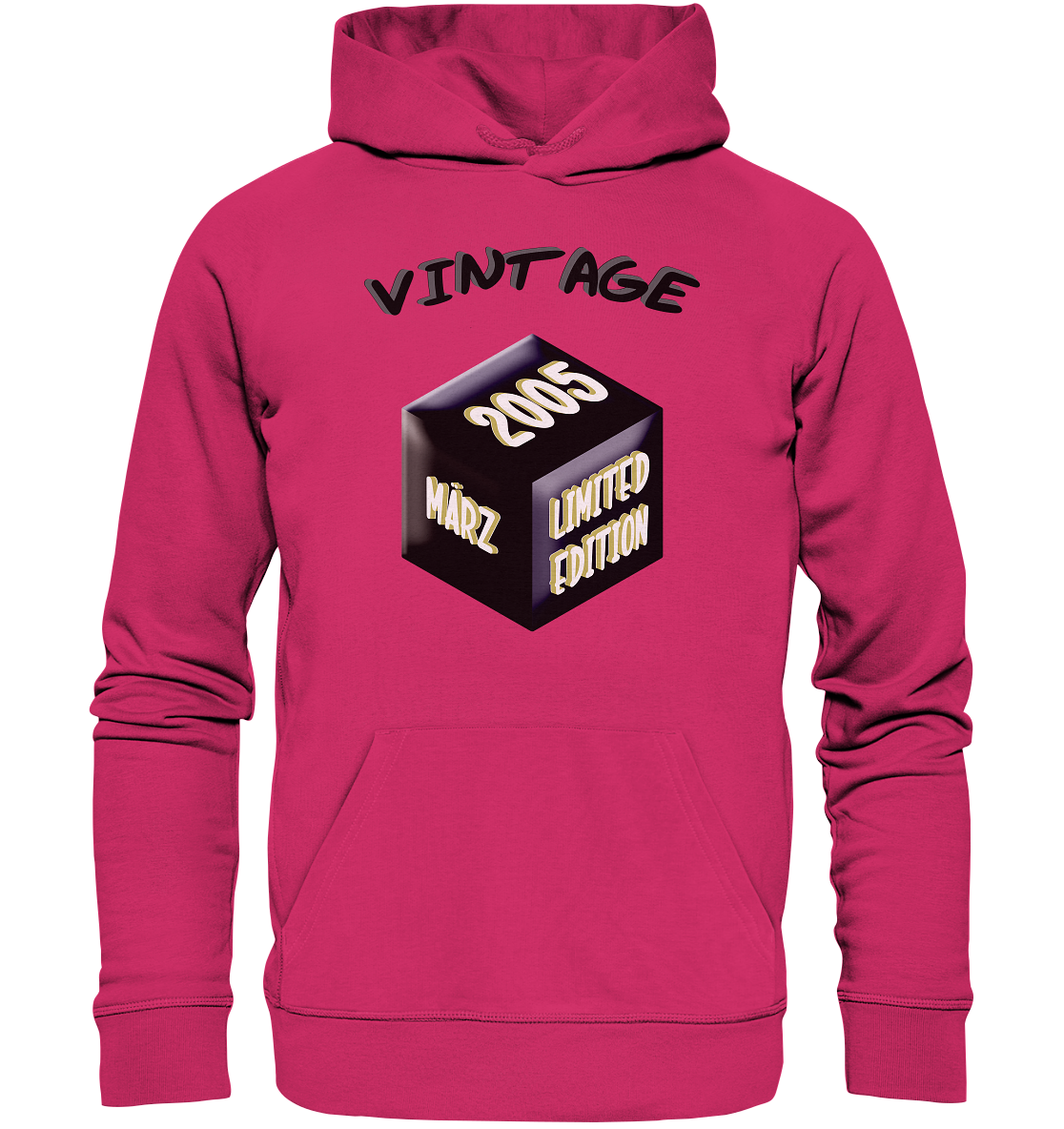 Vintage 2005 MÄRZ Limited Edition, Geschenk zum 18 - Organic Basic Hoodie