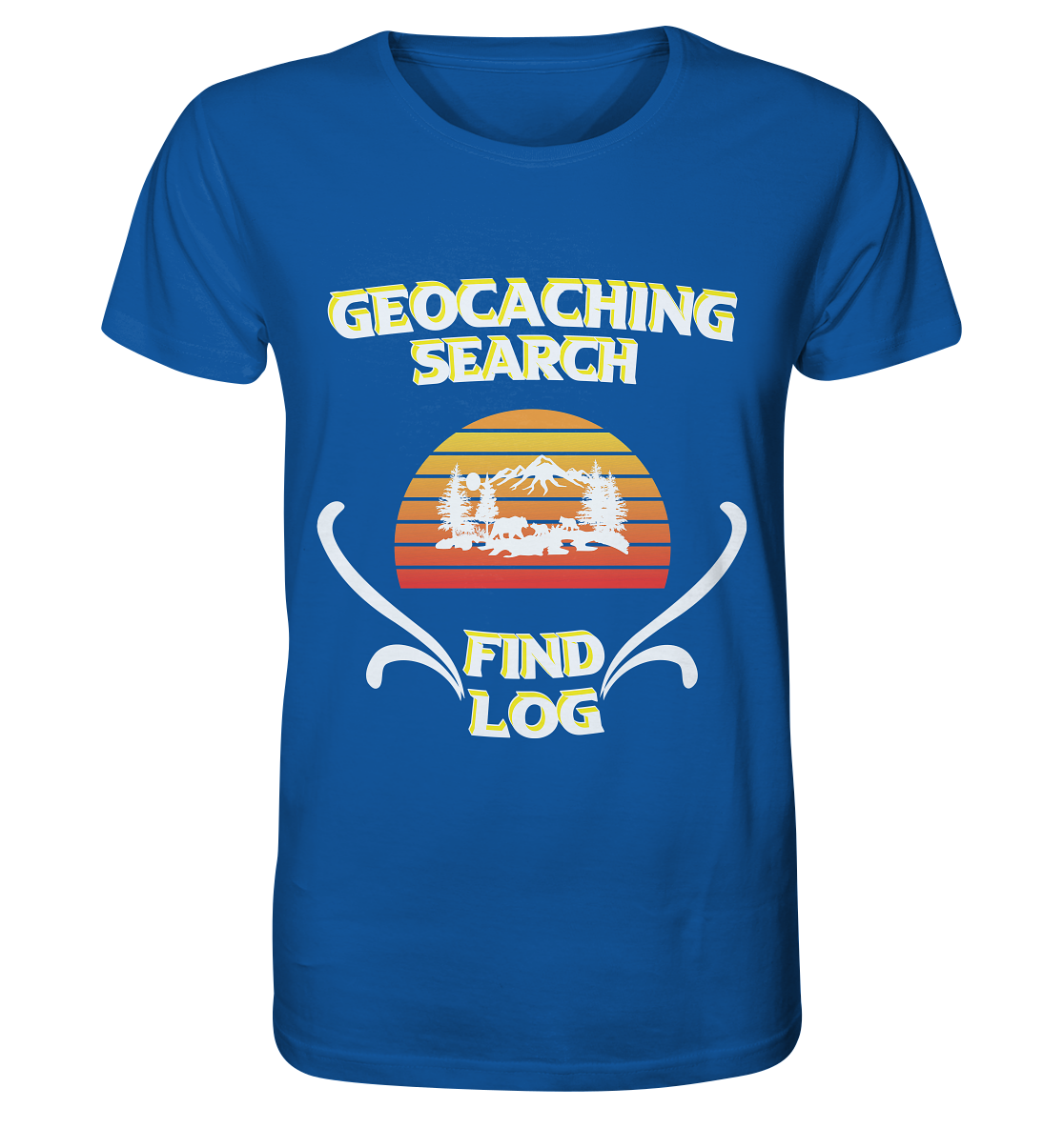 Geocaching, Suchen, Finden und Log, Geocache - Organic Basic Shirt