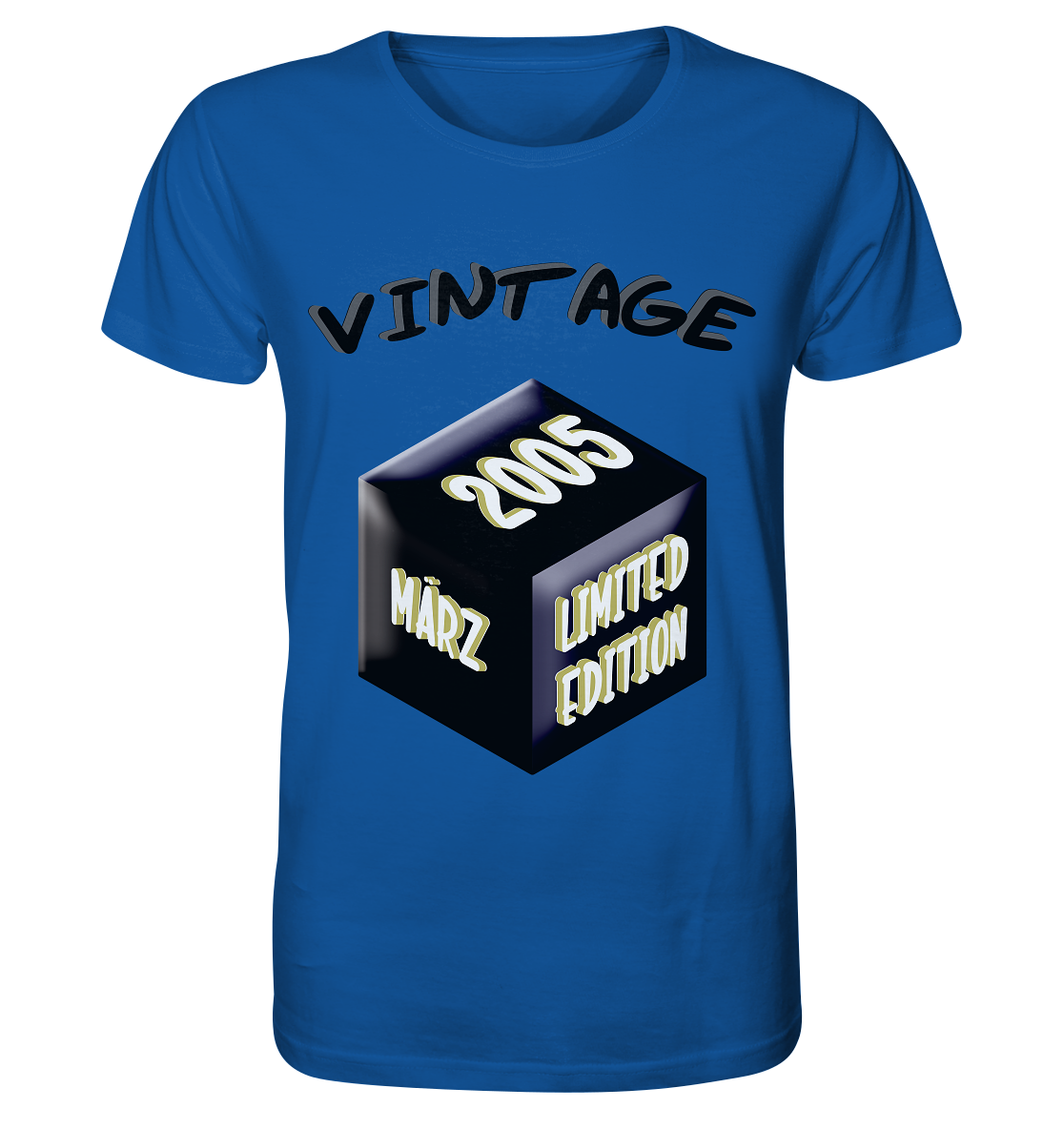 Vintage 2005 MÄRZ Limited Edition, Geschenk zum 18 - Organic Basic Shirt