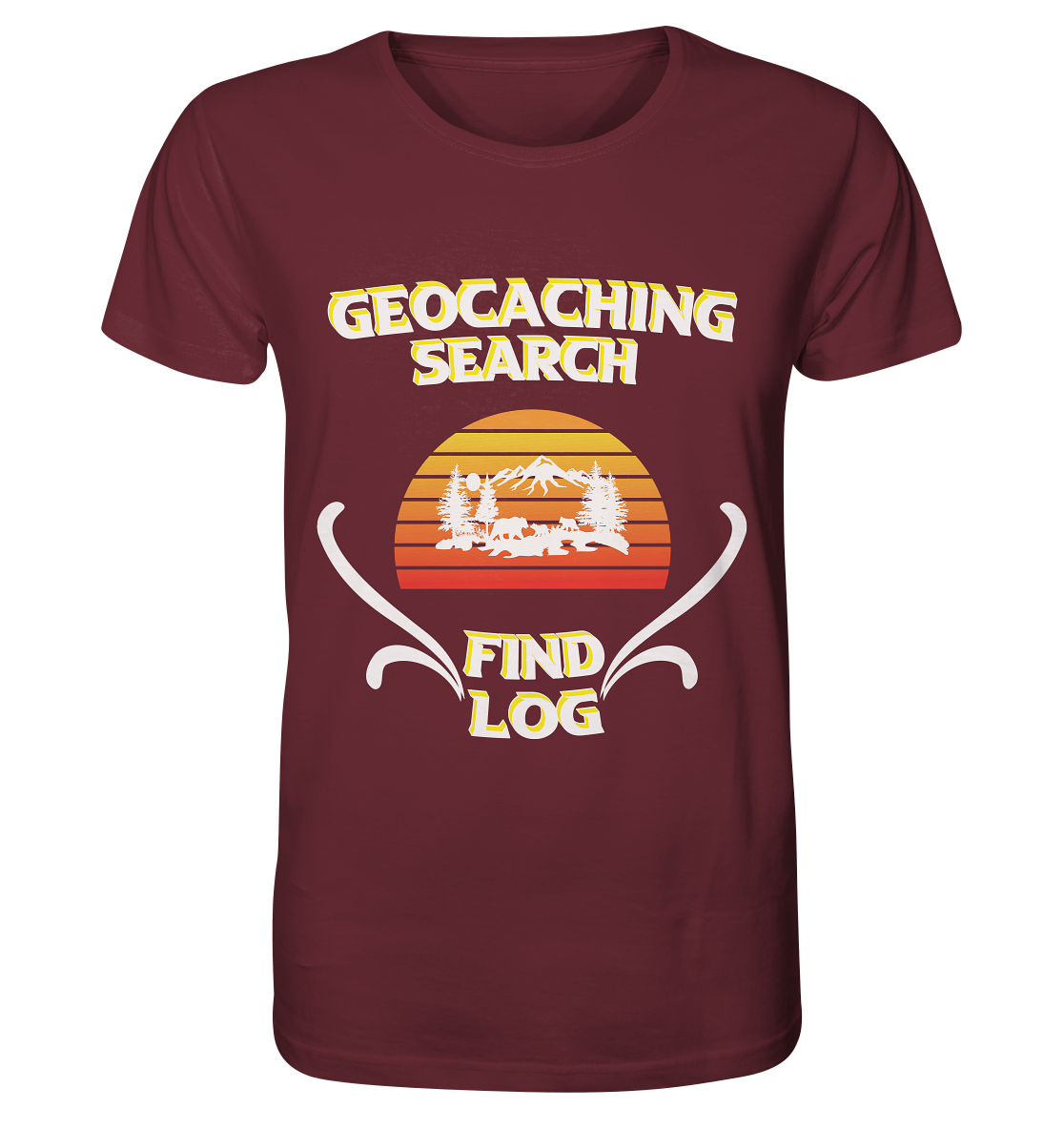 Geocaching, Suchen, Finden und Log, Geocache - Organic Basic Shirt