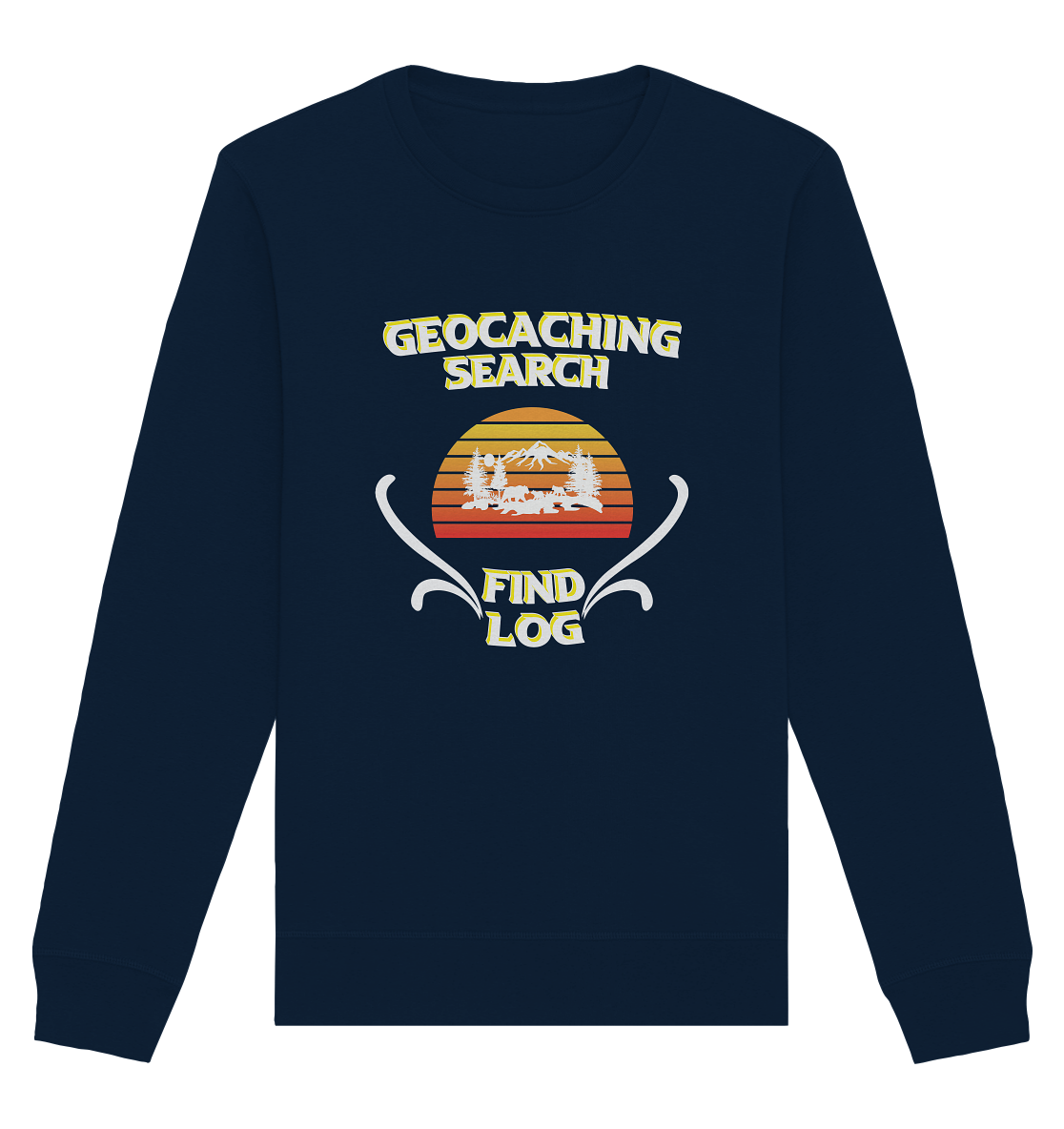 Geocaching, Suchen, Finden und Log, Geocache - Organic Basic Unisex Sweatshirt
