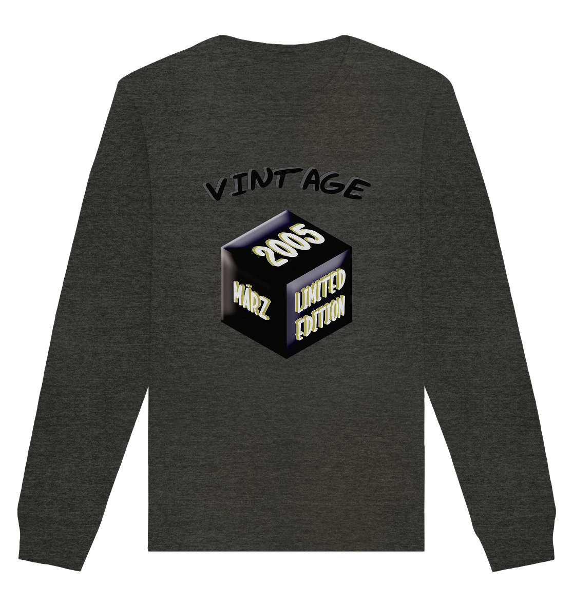 Vintage 2005 MÄRZ Limited Edition, Geschenk zum 18 - Organic Basic Unisex Sweatshirt