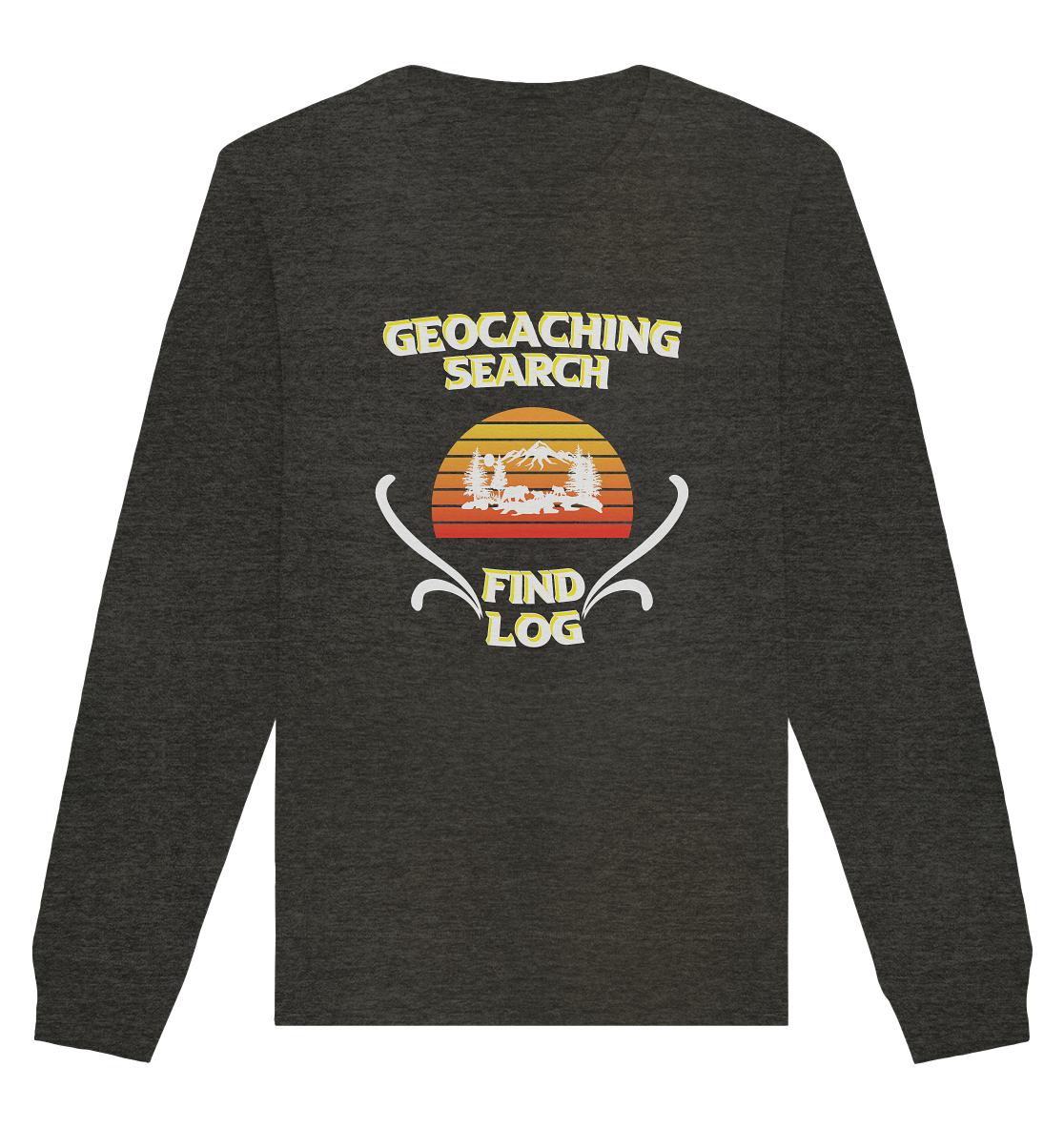 Geocaching, Suchen, Finden und Log, Geocache - Organic Basic Unisex Sweatshirt