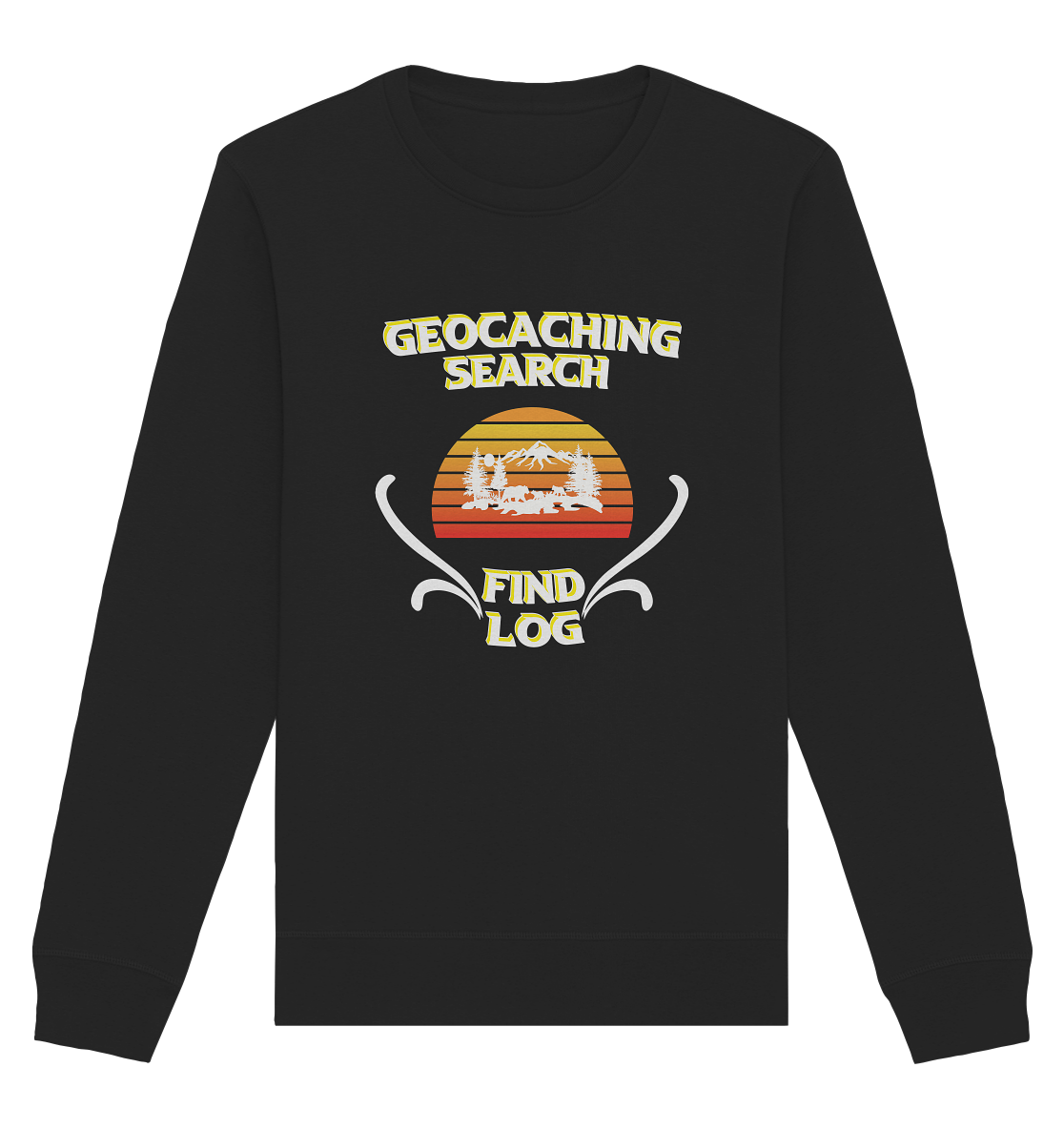 Geocaching, Suchen, Finden und Log, Geocache - Organic Basic Unisex Sweatshirt