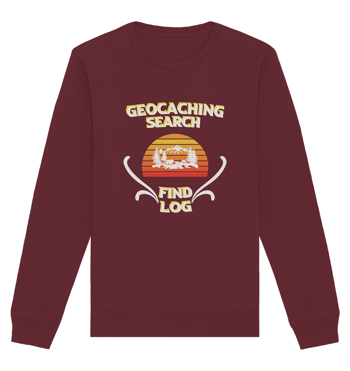 Geocaching, Suchen, Finden und Log, Geocache - Organic Basic Unisex Sweatshirt