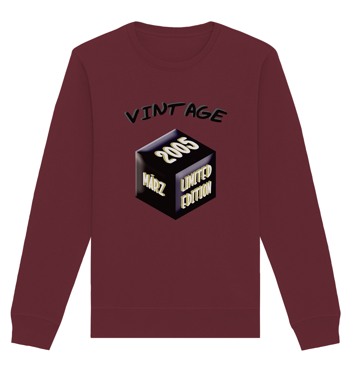 Vintage 2005 MÄRZ Limited Edition, Geschenk zum 18 - Organic Basic Unisex Sweatshirt