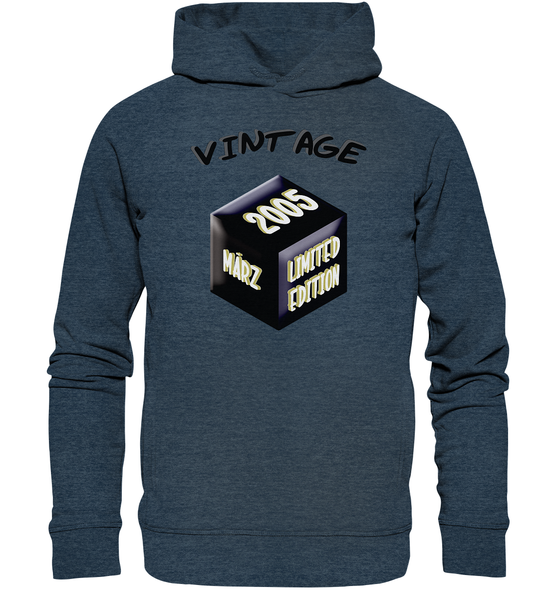 Vintage 2005 MÄRZ Limited Edition, Geschenk zum 18 - Organic Fashion Hoodie
