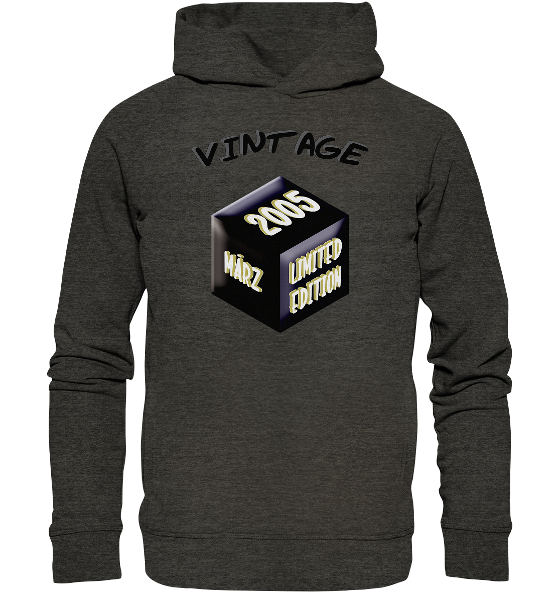 Vintage 2005 MÄRZ Limited Edition, Geschenk zum 18 - Organic Fashion Hoodie