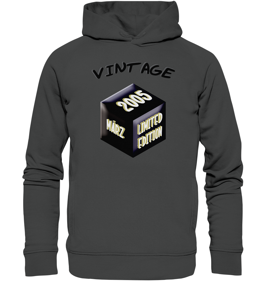 Vintage 2005 MÄRZ Limited Edition, Geschenk zum 18 - Organic Fashion Hoodie