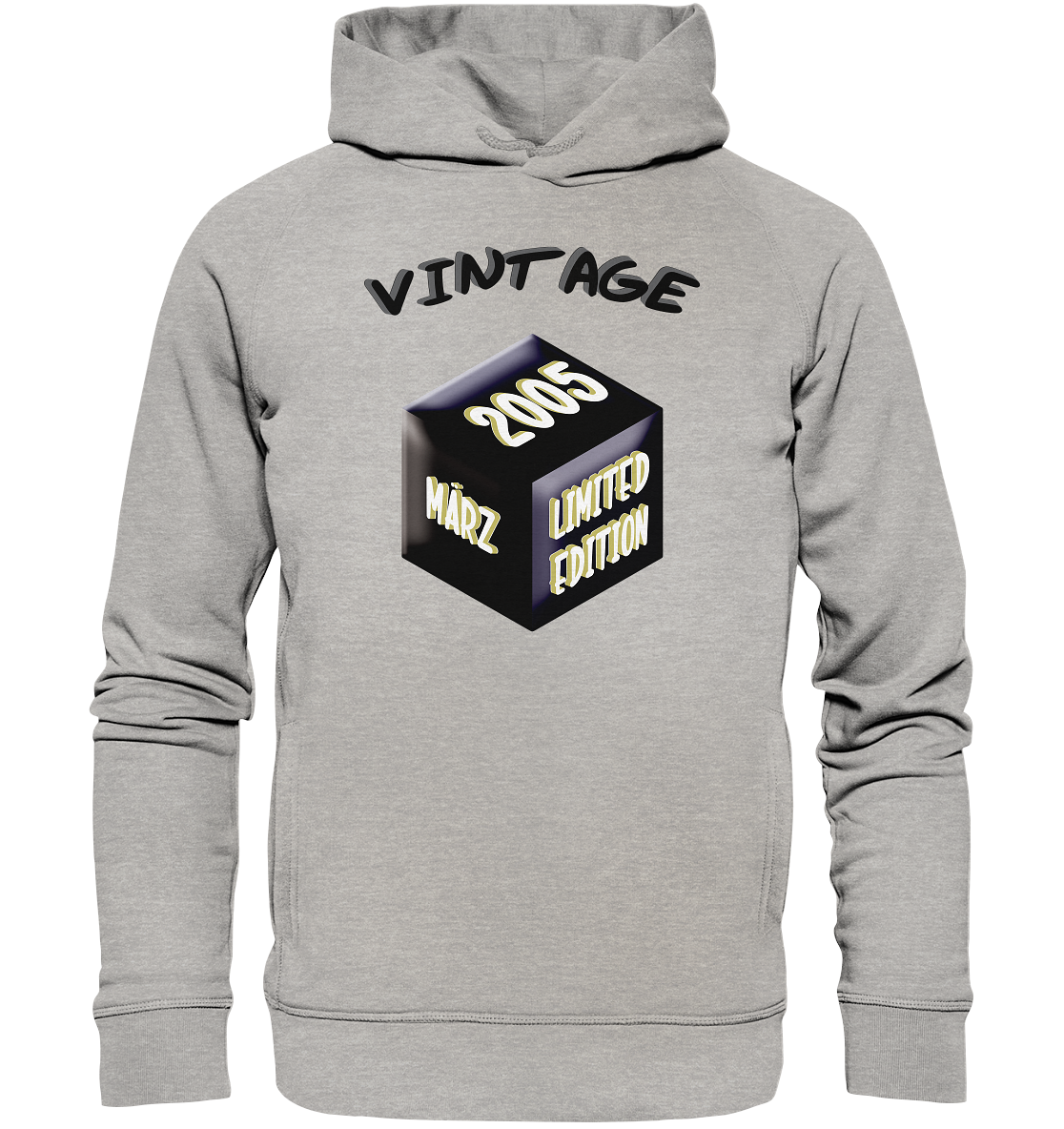 Vintage 2005 MÄRZ Limited Edition, Geschenk zum 18 - Organic Fashion Hoodie