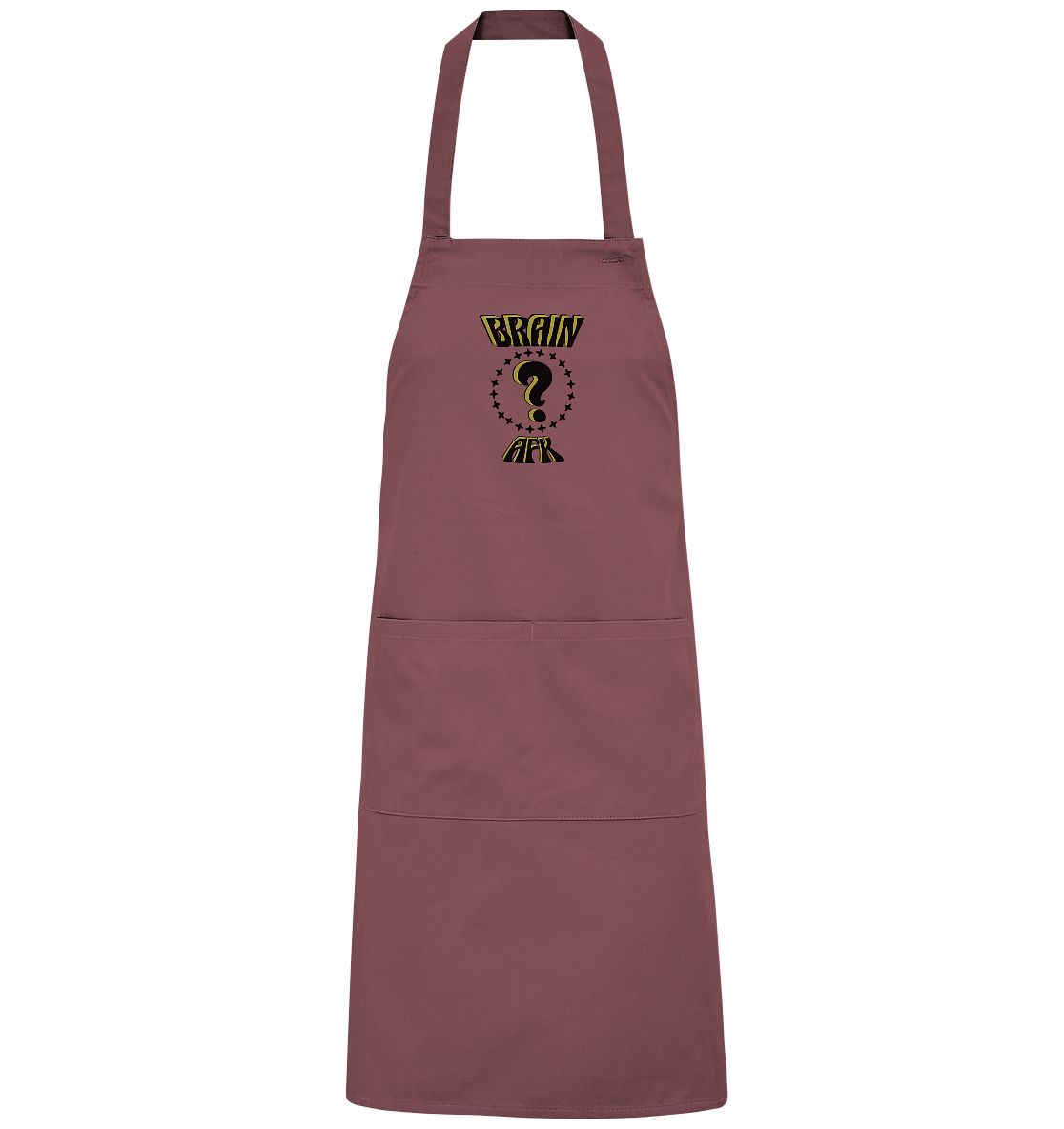 Brain AFK, bin mal abwesend, Trendy - Organic Grillschürze