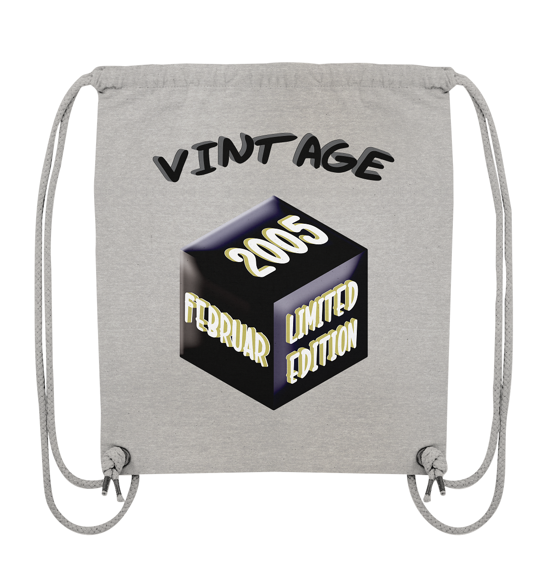 Vintage 2005 FEB Limited Edition, Geschenk zum 18 - Organic Gym-Bag