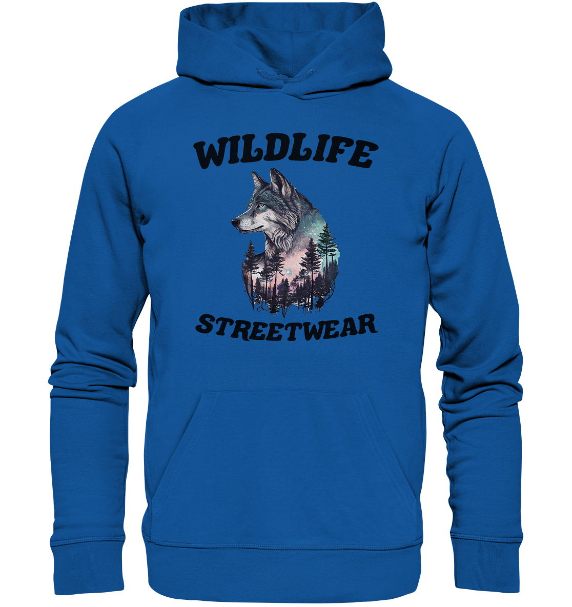 Streetwear Wildlife Design - Organic Hoodie
