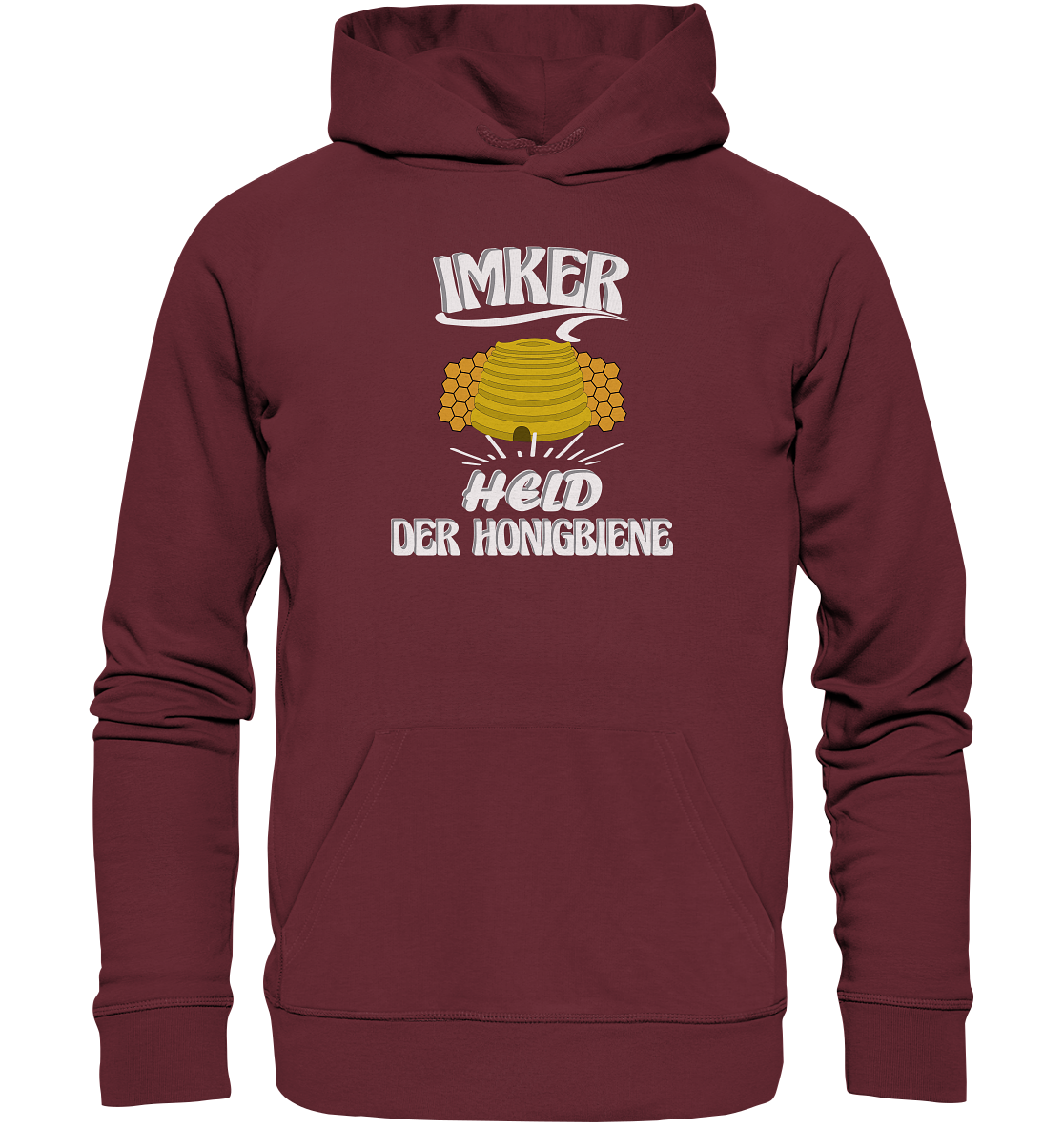 Imker, Bienen, Honig - Eine Magie, Imkerei, Wunder der Natur - Organic Hoodie