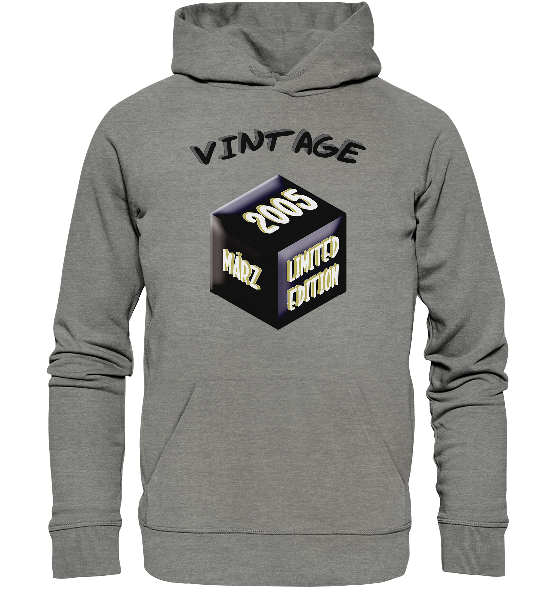 Vintage 2005 MÄRZ Limited Edition, Geschenk zum 18 - Organic Hoodie