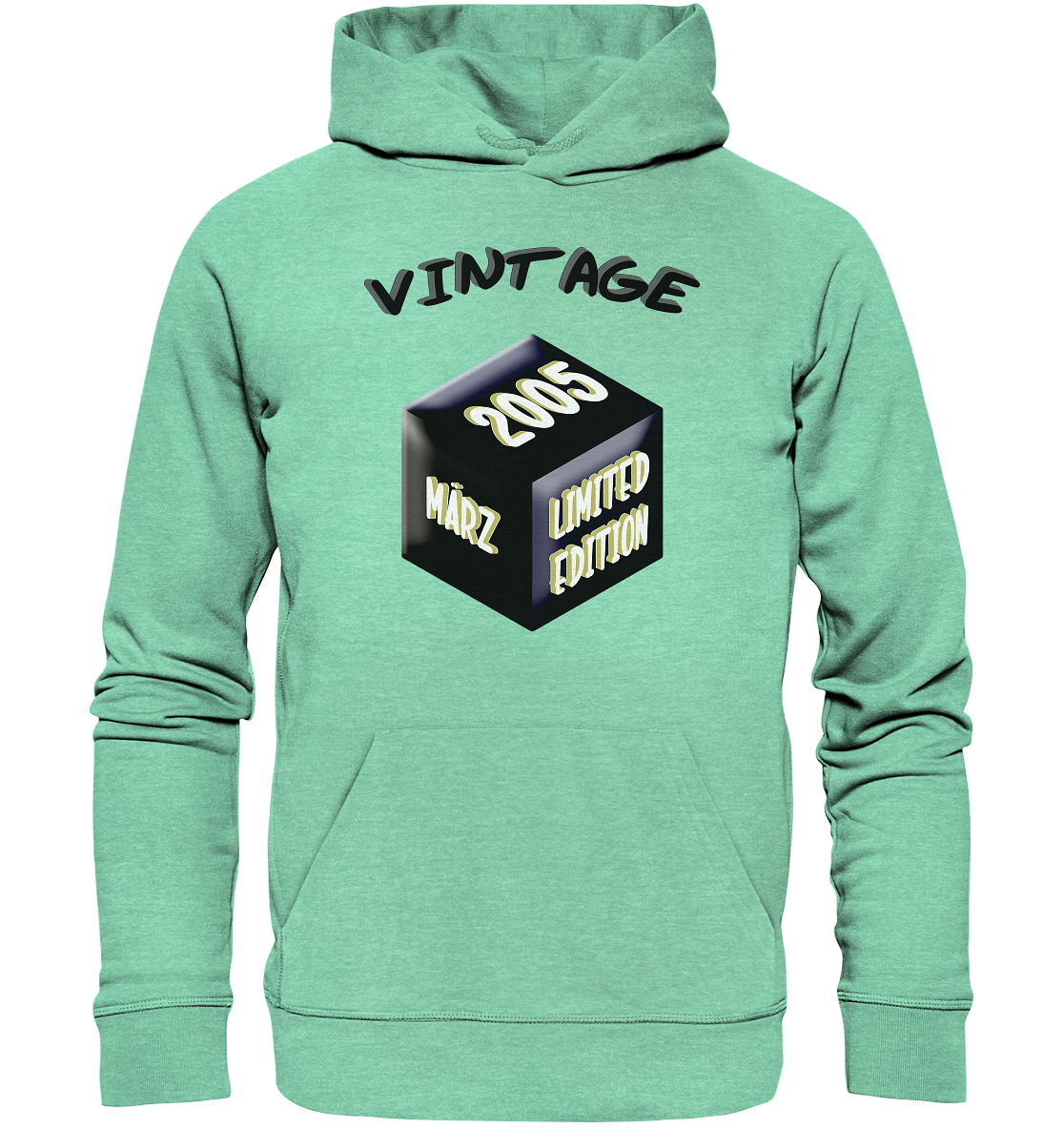 Vintage 2005 MÄRZ Limited Edition, Geschenk zum 18 - Organic Hoodie