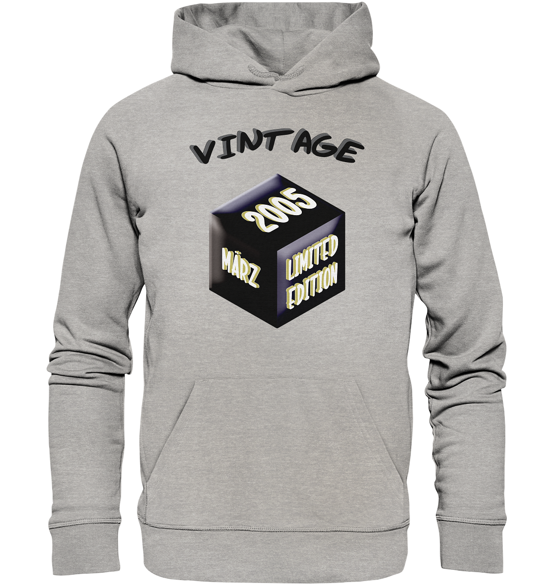 Vintage 2005 MÄRZ Limited Edition, Geschenk zum 18 - Organic Hoodie