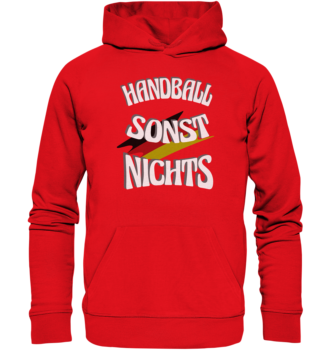 Handball sonst Nichts, mit Leib und Seele Fan, Handballfans - Organic Hoodie