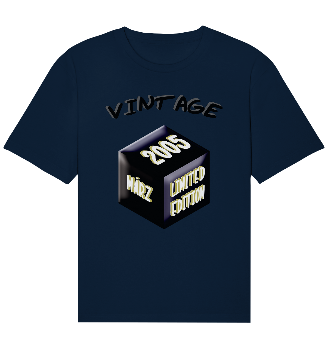 Vintage 2005 MÄRZ Limited Edition, Geschenk zum 18 - Organic Relaxed Shirt