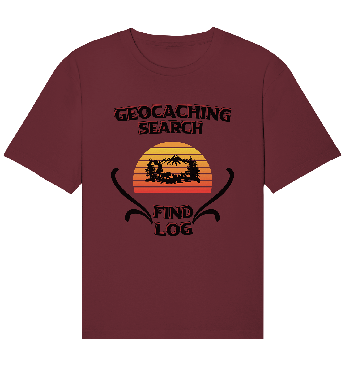 Geocaching, Suchen, Finden und Log, Geocaches - Organic Relaxed Shirt