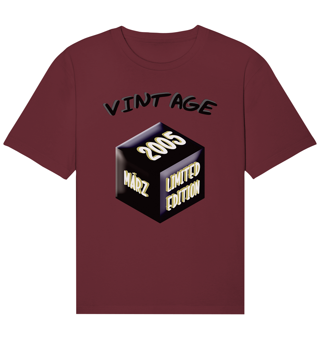 Vintage 2005 MÄRZ Limited Edition, Geschenk zum 18 - Organic Relaxed Shirt