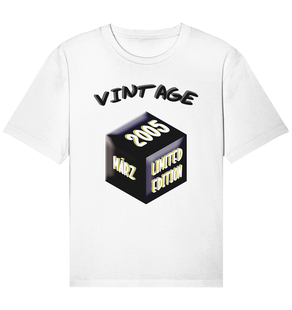 Vintage 2005 MÄRZ Limited Edition, Geschenk zum 18 - Organic Relaxed Shirt