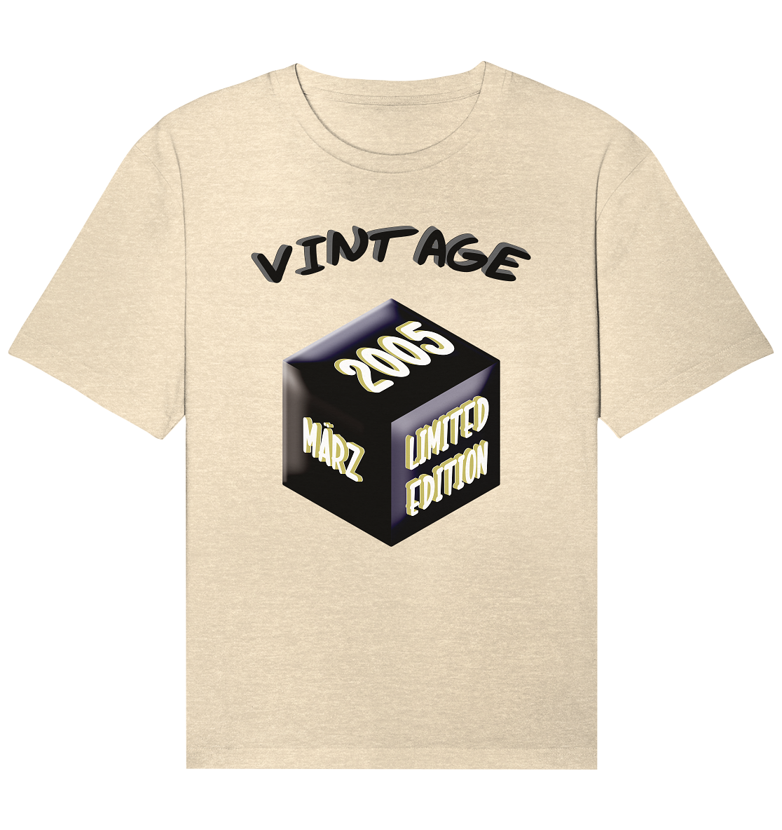 Vintage 2005 MÄRZ Limited Edition, Geschenk zum 18 - Organic Relaxed Shirt