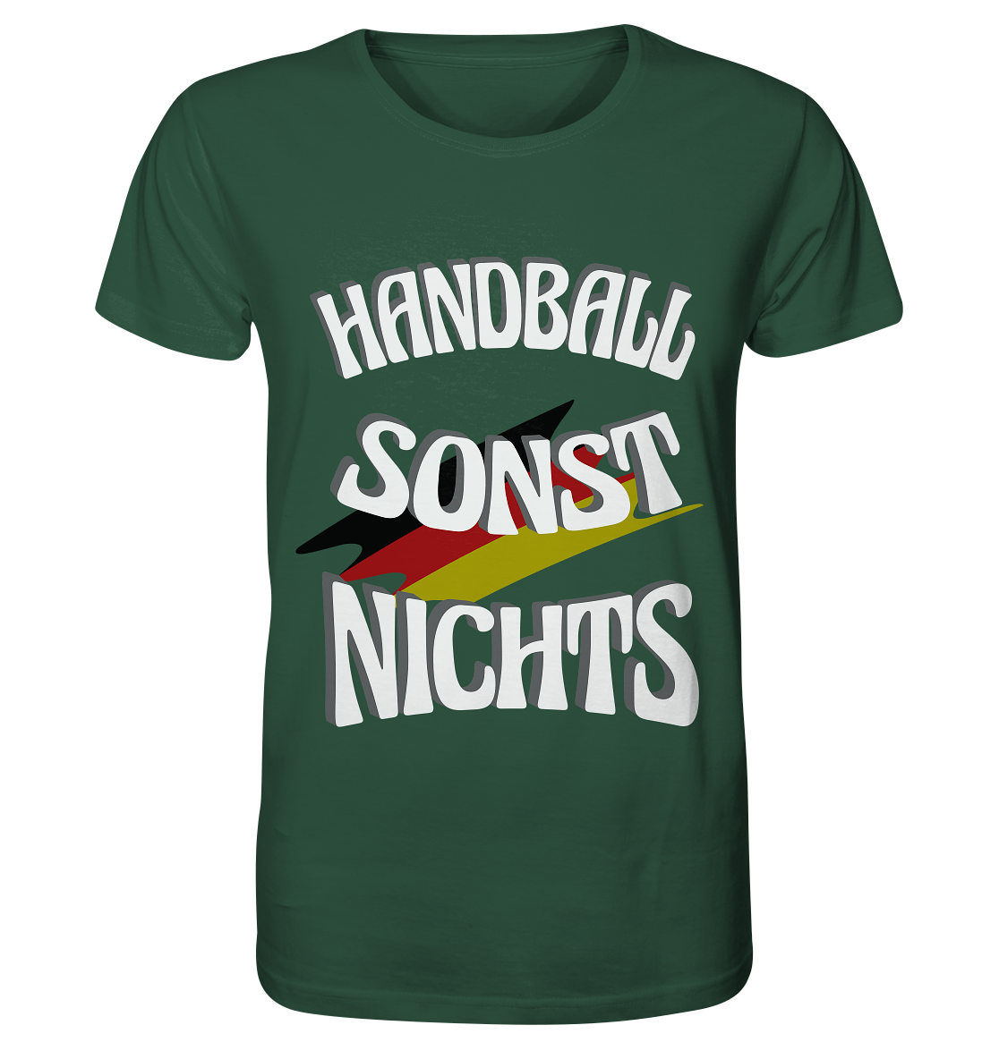 Handball sonst Nichts, mit Leib und Seele Fan, Handballfans - Organic Shirt