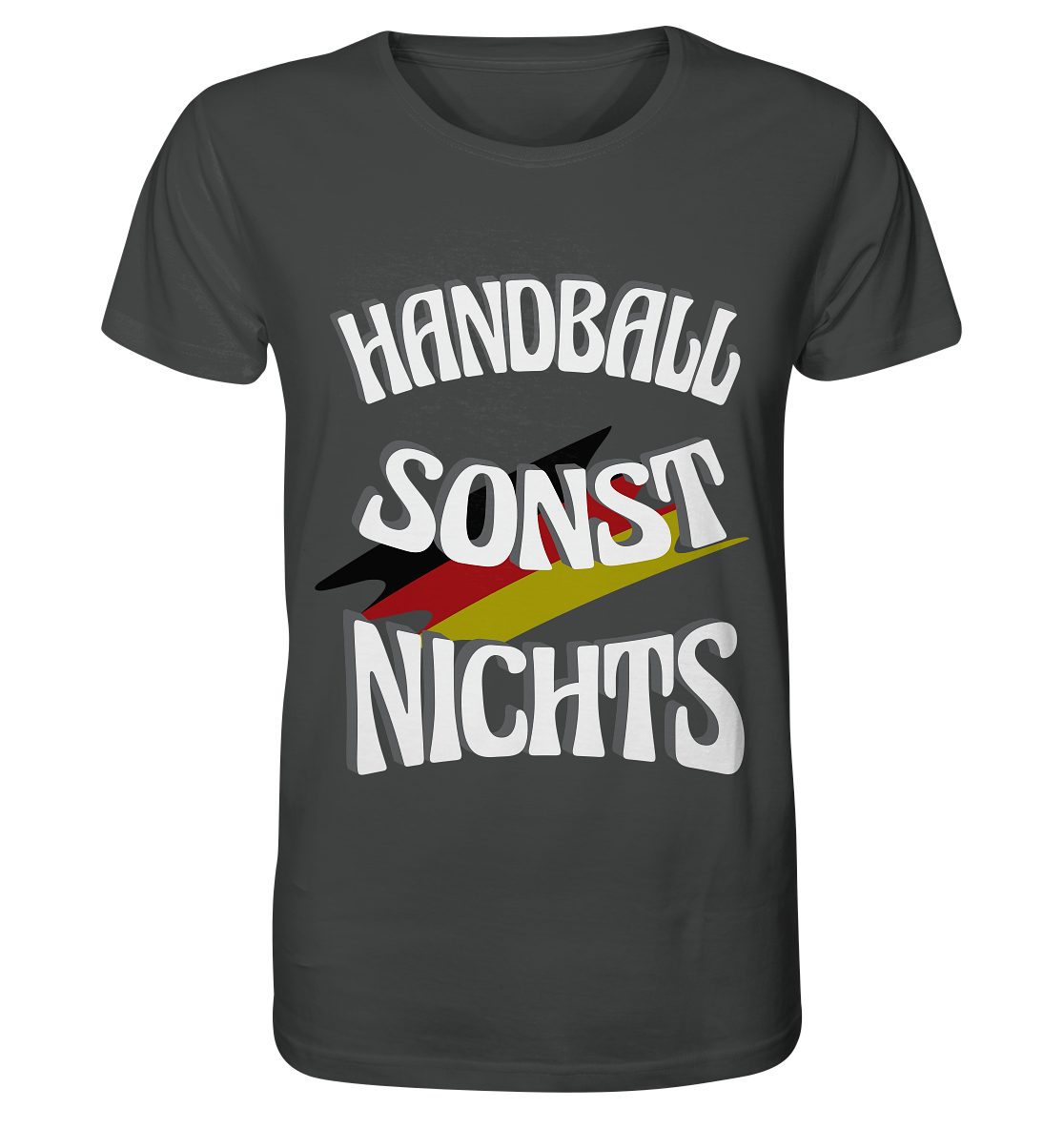 Handball sonst Nichts, mit Leib und Seele Fan, Handballfans - Organic Shirt