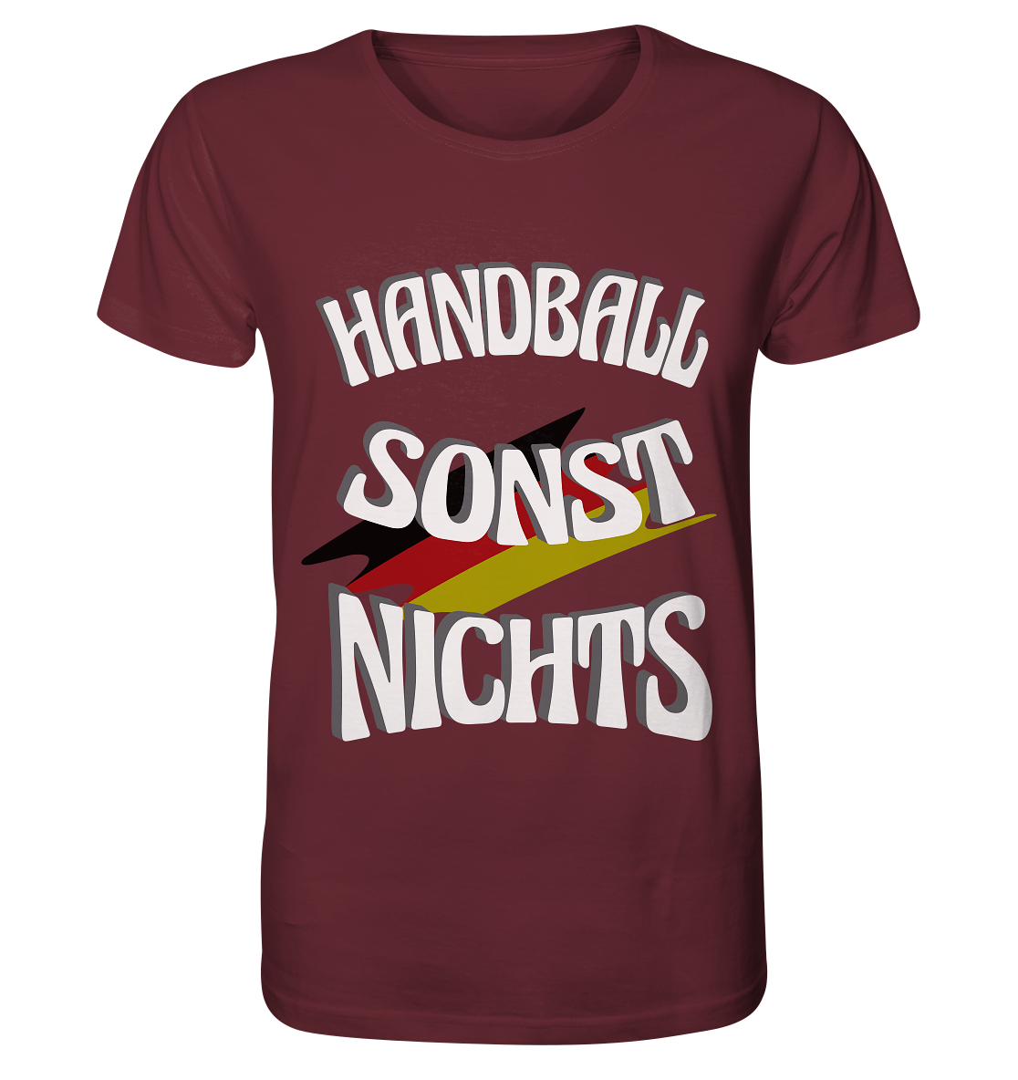 Handball sonst Nichts, mit Leib und Seele Fan, Handballfans - Organic Shirt